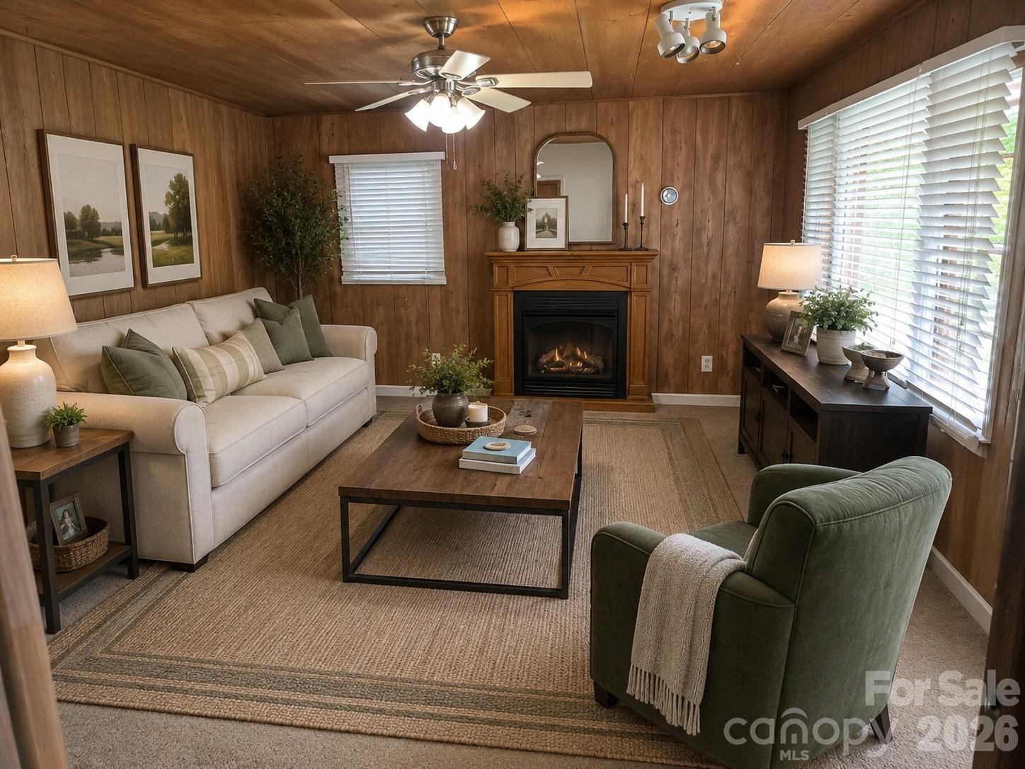 Welcome to Bessemer City located in Gaston County, NC. This home is located in a quiet, desirable neighborhood, situated on nearly half an acre with mature trees providing shade and privacy, this classic mid-century ranch offers timeless character and endless potential. Inside, you will find a spacious living room. A dining area that flows into the kitchen, complete with double wall ovens, gas cooktop, white refrigerator and abundant cabinets. 
Both bedrooms are generously sized with ample closet space. The hall bath features a tub/shower combo, updated vanity and comfort height toilet, while the second bath includes a walk-in jacuzzi tub and separate walk-in shower for added accessibility. The front entrance is equipped with a metal ramp for great accessibility. 
With solid bones, charming curb appeal and room for personal updates and design touches, this home is ready to be transformed into something extra special. Come make this house YOUR home.