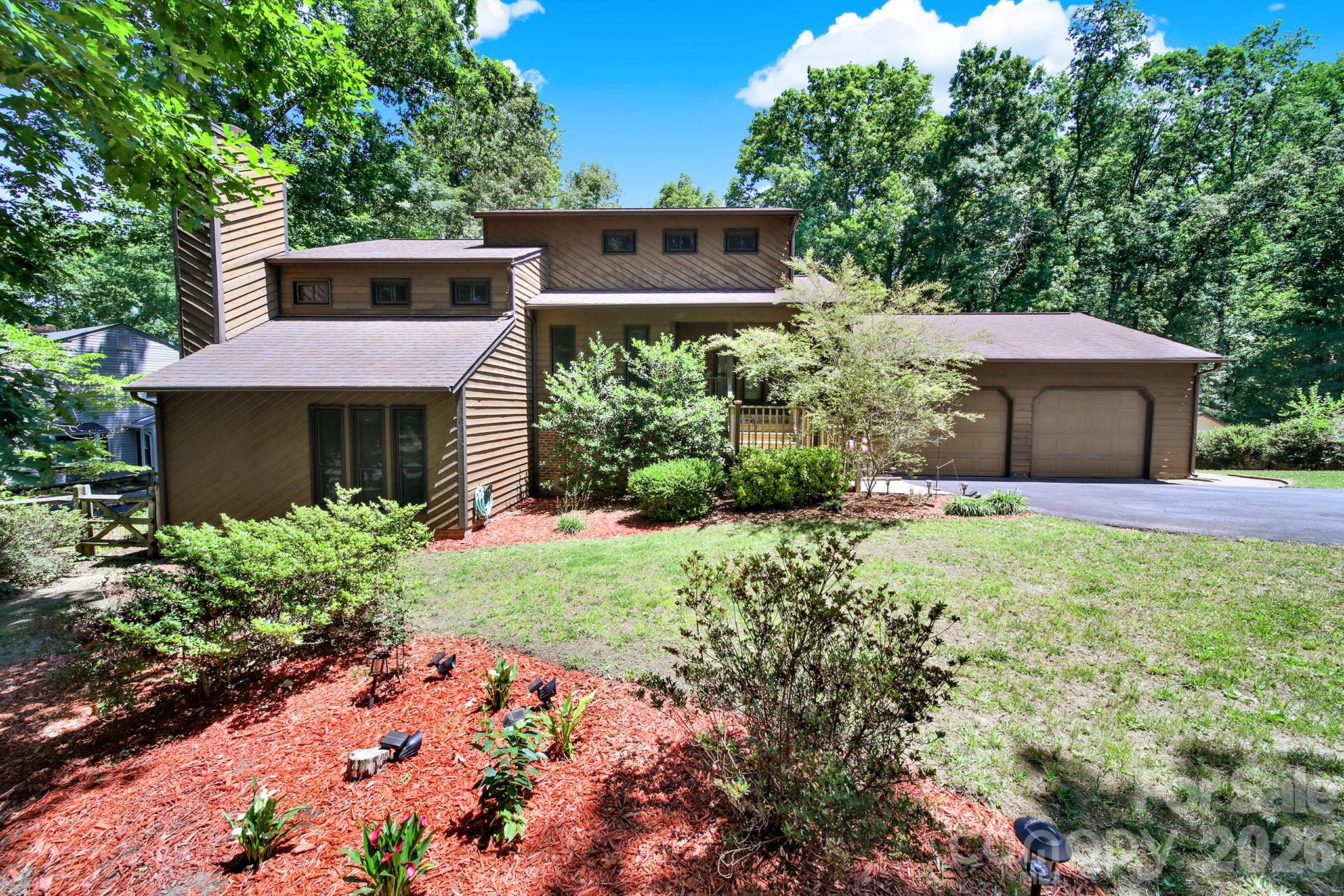 Desirable Steeplechase! Pride of ownership shines throughout this meticulously maintained transitional home, perfectly situated on a spacious 1-acre lot.
Enjoy peaceful outdoor living from the beautiful screened porch overlooking a stunning backyard, complete with a paver patio and fire pit—ideal for relaxing or entertaining. A powered storage shed adds extra convenience for hobbies, projects, or additional storage.
Inside, the updated primary bathroom feels like a model home, featuring a luxurious walk-in shower, an oversized soaking tub, and elegant tile work. The hall bath has also been thoughtfully updated with stylish finishes and fixtures.
Additional highlights include newer windows, a dual fuel gas/electric HVAC system, and a tall crawl space offering potential for extra storage.
All this with the benefit of county-only taxes and a convenient location close to I-485 and shopping.

Don’t miss your chance to own this private slice of paradise!