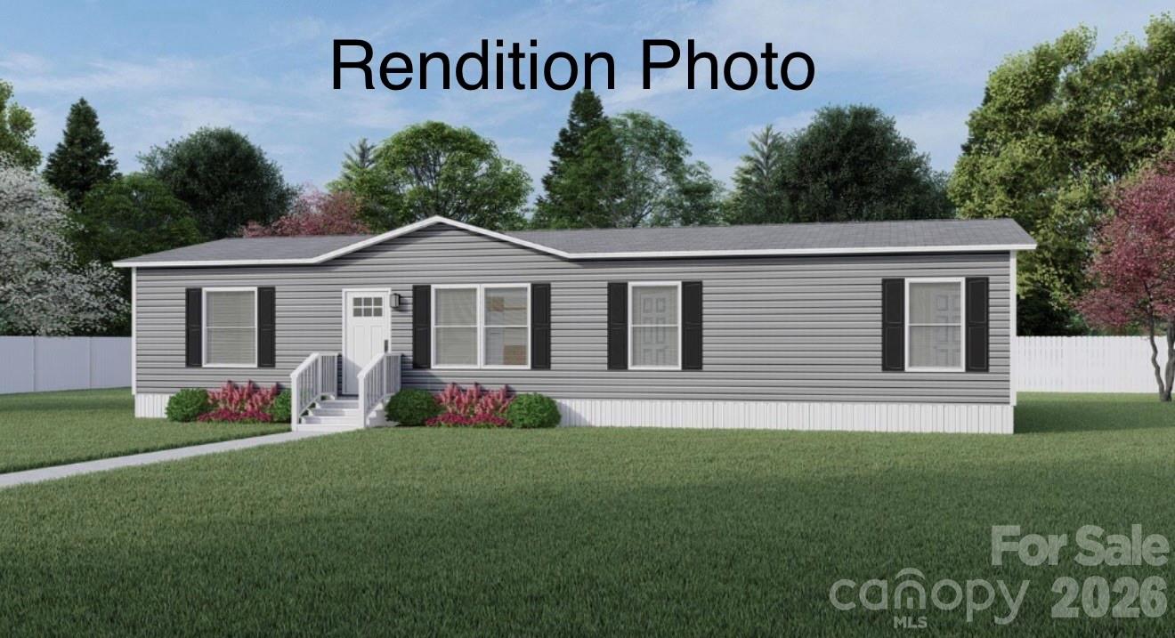 Discover the perfect blend of comfort and privacy with this brand-new 4-bedroom, 2-bath manufactured home situated on 1.28 acres of beautifully wooded land in desirable York. This new construction offers a modern, open-concept layout featuring a spacious living area, stylish kitchen with ample storage, and a split-bedroom floorplan for added convenience. The primary suite includes a large bathroom and walk-in closet, while the additional bedrooms provide flexibility for family, guests, or a home office. Welcome home to 2468 Bonnie Glen!