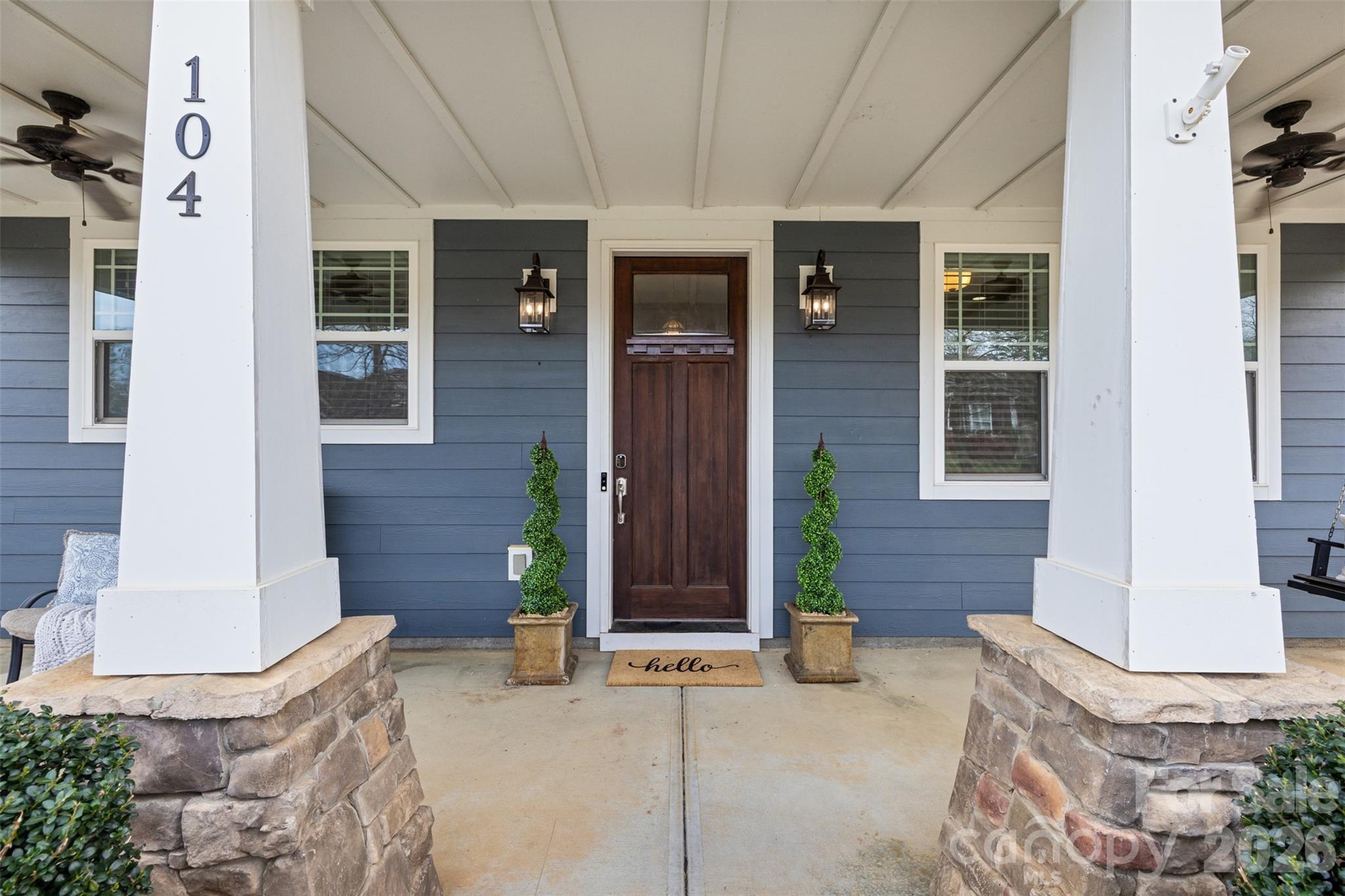 JUST REDUCED TO $439,000 + ATTRACTIVE BUYER INCENTIVES!

Looking for a newer home with character, energy efficiency, and an easy Charlotte commute? 104 Meyers Ridge Rd offers the perfect blend of modern comfort and small-town lifestyle in one of Gaston County’s most desirable locations.

Built by award-winning Thomas Construction & Restoration, this thoughtfully designed craftsman home features a highly efficient HERS Index of 27 and solar power to help keep monthly utility costs low. Ask about incentives that may be used toward closing costs or a mortgage rate buy-down for added affordability.

Inside, you’ll love the bright open-concept layout with soaring 10-foot ceilings, bamboo hardwood flooring, and abundant natural light. The chef’s kitchen features granite countertops, a large center island, and ideal entertaining space. The main-level primary suite plus dedicated office/flex room create an ideal setup for today’s lifestyle. Upstairs offers two spacious guest bedrooms, a versatile loft, and impressive walk-in attic storage.

Enjoy mornings on the rocking-chair front porch and evenings exploring everything Cramerton has to offer — local coffee shops, restaurants, parks, trails, and river access just minutes away. Conveniently located near Belmont with quick access to Charlotte, this home combines lifestyle, efficiency, and value in a way that’s hard to find.