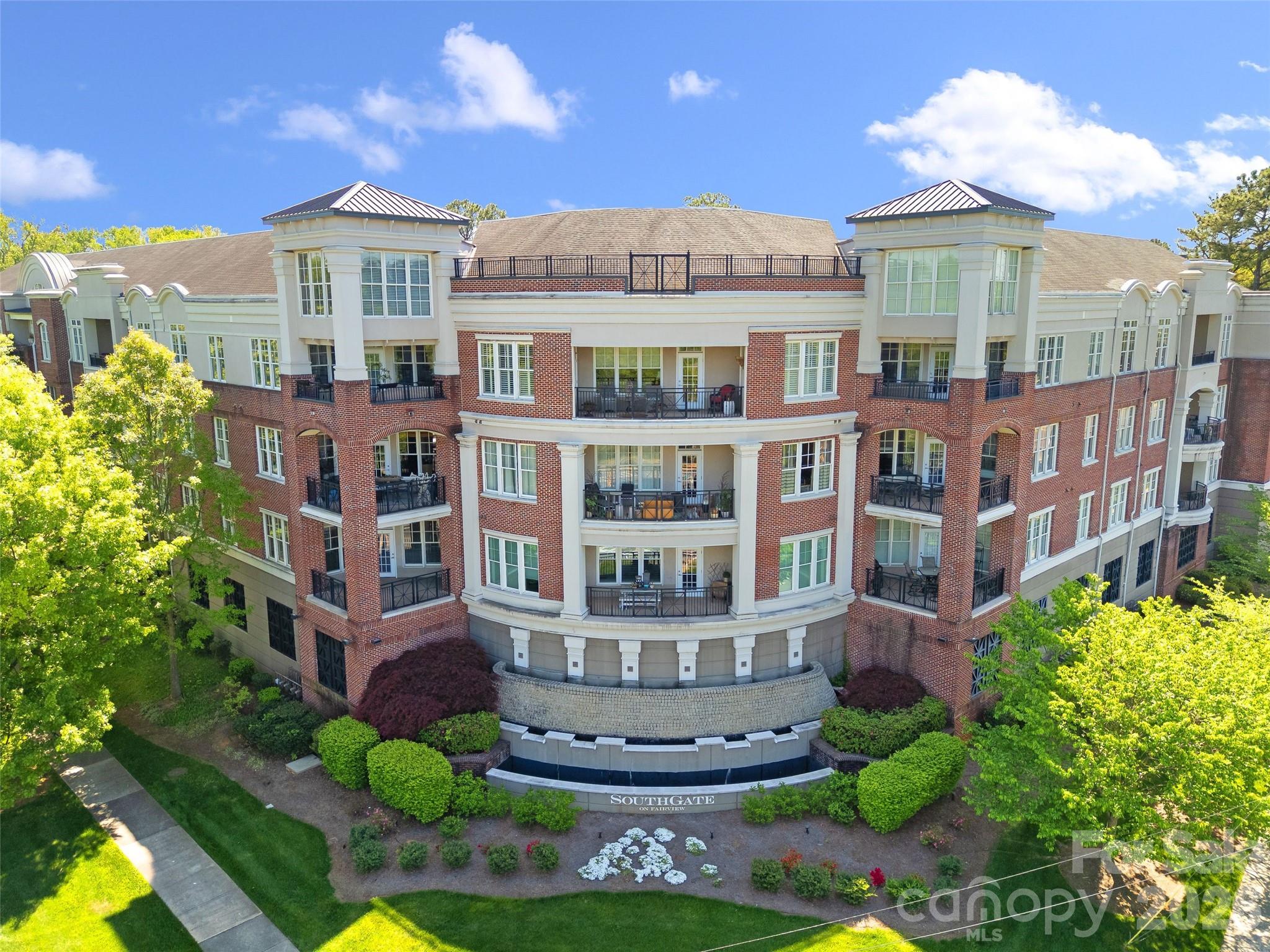 Located in the heart of SouthPark within walking distance to the finest restaurants, shopping, breweries, grocery stores plus a short drive to Uptown, CLT airport and more! This renovated, move-in ready, luxury, end unit condo features 3 bedrooms, 2.5 bathrooms, 1,689 square feet with a 240 square foot wrap around porch, updated light fixtures, fresh paint and renovated kitchen. Unit includes 2 assigned parking spaces in a secure garage and ample storage with a storage unit. This charming condo is a must see!