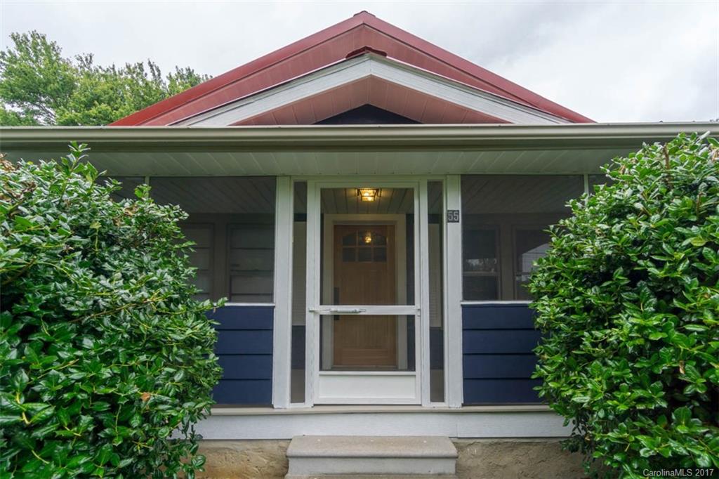 Beautiful West Asheville bungalow ideally located, within walking distance to all Haywood Road amenities. Beautiful hardwood floors and open floor plan. Awesome outdoor living area, including a screened front porch, and a covered back patio with outdoor kitchen area! Fenced in backyard with great storage shed / workspace. Bonus back alley entry perfect for garage / accessory dwelling addition. Fresh paint and numerous updates make this bungalow the Best Buy in West Asheville!