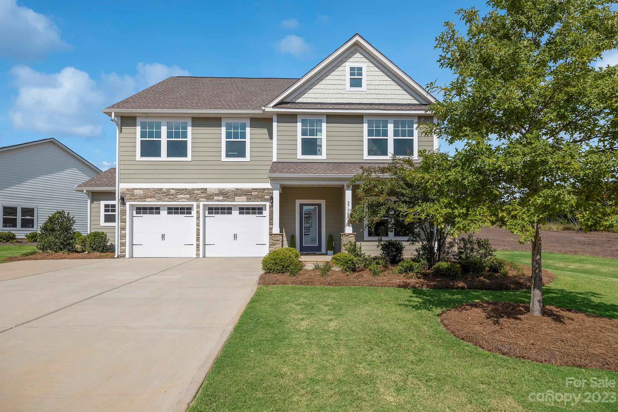 This home was previously used as a model home for the builder and has never been lived in before! Time for someone to turn this house into a home! This 4 bed 2.5 bath home features a large open floor plan perfect for everyday living and also has a dedicated dining space perfect for entertaining! Downstairs features a bonus room that can be used as an office or playroom! The primary bedroom is truly a suite and a place where you can unwind and relax featuring a large sitting room leading to your oversized bathroom.  Upstairs you will also find an added bonus room as well as three additional bedrooms! This home comes with a security system, a speaker system, and irrigation system for low maintenance lawn care.  This neighborhood features so many amenities including marina access, pool, walking trails and many many more!