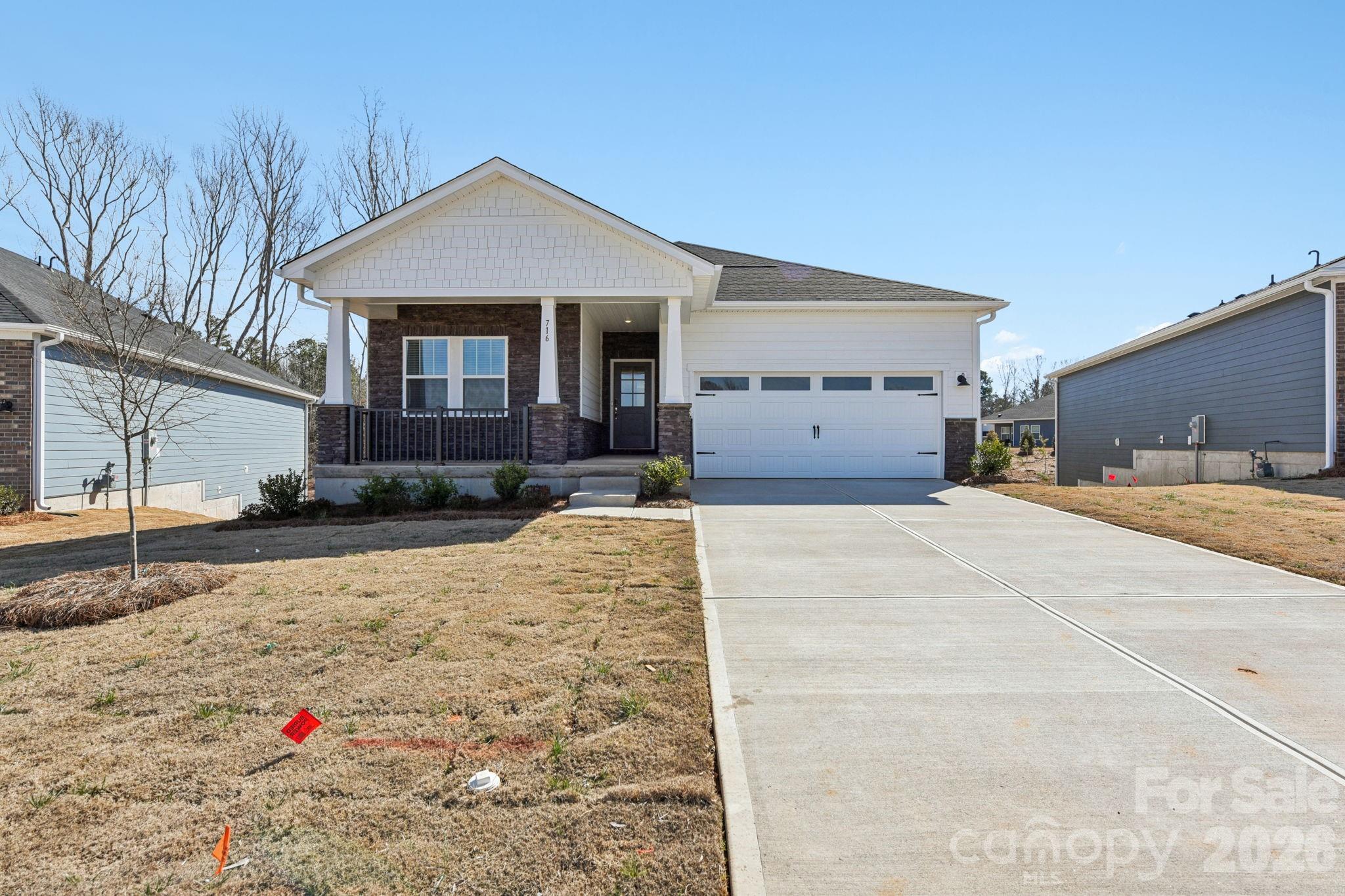 Brand new, energy-efficient home available NOW! Enjoy happy hour on the Chandler's covered back patio. Inside, the sprawling kitchen island overlooks the great room. In the primary suite, dual sinks and a walk-in closet simplify busy mornings. New homes in York, SC from the high $300s offer the comfort and convenience you want, with energy-efficient and smart-home features. Our move-in-ready ranch and two-story designs include a washer, dryer, refrigerator and whole-home blinds—guaranteed to close in 60 days or less. Enjoy onsite trails, a playground and a pavilion, while still having easy access to nearby shopping, dining, parks and surrounding areas like Fort Mill and Charlotte.  Each of our homes is built with innovative, energy-efficient features designed to help you enjoy more savings, better health, real comfort and peace of mind.