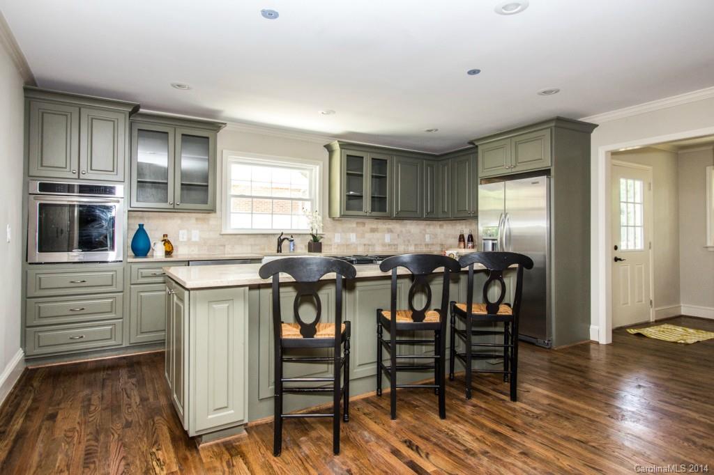 Myers Park Home!!   2014 Renovation and addition by Barringer & Smith Homes.  Home was completely redesigned and rebuilt.  Great open floor plan, features new kitchen, bathrooms, roof, HVAC, plumbing, floors, driveway, sheet rock, paint, counter-tops, appliances, and much more.  Irrigation system and Sod was recently installed, please do not walk on grass. Custom closet system already installed.