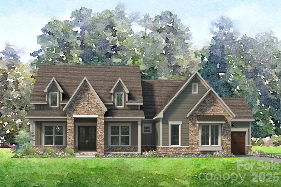 Welcome to this Custom Belmont. This beautifully designed 3-bedroom home offers comfort, style, and functionality. At the heart of the home, a spacious open-concept living area connects the kitchen, dining, and family rooms—perfect for everyday living and entertaining. The standout feature is the luxurious primary suite, tucked away for privacy, featuring dual walk-in closets and a well-appointed bathroom with a soaking tub, separate shower, and dual vanities. Two additional bedrooms provide space for family or guests, making this home as flexible as it is inviting.
The upstairs features a generously sized bonus room and full bathroom, the perfect setup for an entertainment area! You also won't want to miss out on the large screened porch, showcasing a floor to ceiling fauxstone fireplace. This makes for the perfect place to enjoy the fall season. 
Saddlehorn is conveniently located 10 minutes from I-77, near both Charlotte and Mooresville. Lake life is just around the corner, with boat storage and access to Lake Norman less than a mile away, making it easy to enjoy weekends on the water. Indulge in the expansive private homesites that offer both serenity and space, making this the perfect place to call home!
*New Construction. This home is currently under construction. Since this is an active jobsite, we request contacting a Representative before entering the jobsite.