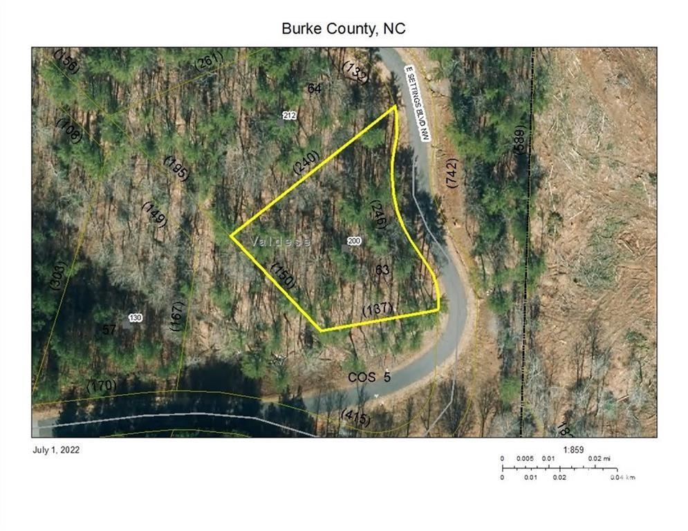 LAKE RHODHISS ESTATE! Your dream home will fit nicely on this 0.74-acre lot providing you with wonderful views and easy access to the lake. if you love kayaking & canoeing & boating this is a MUST SEE if you are looking for privacy. The community has private lake access with dock and boat slip and a mountaintop Pavillion for barbeques and clear nights for all your family gatherings Also has City water and sewer and it is Gated. Underground utilities Don't wait to get this property at a great price and start planning your dream today! Owner just had property semi-cleared with a wide walking path for an easier access.