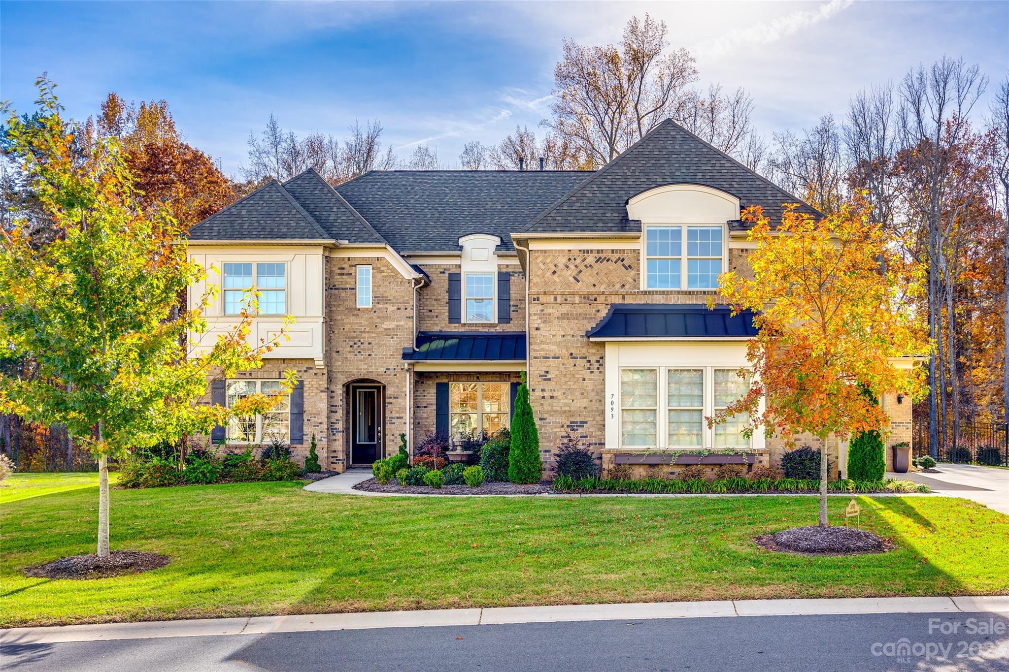 This property is an absolute gem.Upgraded with the best of everything and will surely leave a lasting impression on even the most decerning home buyer. The open floor plan feels bright, spacious, and cozy.The kitchen is perfect for a chef,w/ roll-out shelving, granite countertops, high-end appliances, an oversized island, a walk-in pantry, and a large butler's pantry with coffee and wine stations.It's ideal for hosting dinner parties and entertaining guests.If you work from home, the large,main floor office will provide you with all the space you need for a comfortable work environment.Upstairs,you'll find the primary and three secondary bedrooms, a generous flex space,and home gym.The primary suite is like a spa with upgrades at every turn, including a Grand closet that is sure to impress. The fenced,oversized half-acre wooded lot is a private oasis with upgraded landscaping,a covered porch,a Trek deck, and a putting green.You can relax and unwind in style. This home truly has it all!