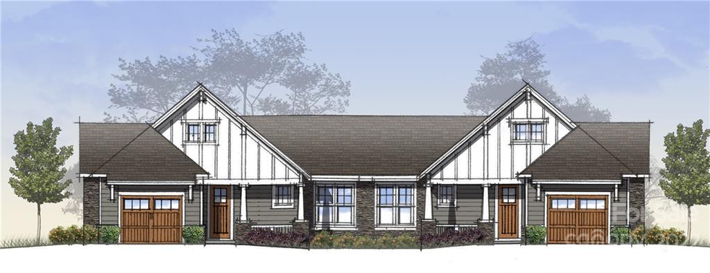 Ecusta Crossing is a new development of 56 attached, single-level 2-bedroom, 2-bath homes starting in the $350s in the beautiful Blue Ridge Mountains. Located adjacent to Shaws Creek and the Ecusta hiking and biking trail, you will enjoy living within a community filled with streams, shared green spaces and, of course, the Ecusta Trail right in your backyard. These are ranch-style homes with modern open floor plans that include landscaping, trash pickup and snow removal for a modest HOA fee. Exteriors are clad with rugged fiber-cement and stone veneer siding. Roofs are high-quality, long-lasting Architectural shingles. Inside, the flooring is engineered hardwood, tile and carpeting standard in BRs. The living room features a natural gas fireplace. All kitchen cabinets are solid wood with your choice of finishes. Kitchen countertops are your choice of granite or quartz. Kitchen appliances are energy efficient. Natural gas water heater and hot air furnace, central A/C. Don't miss it!