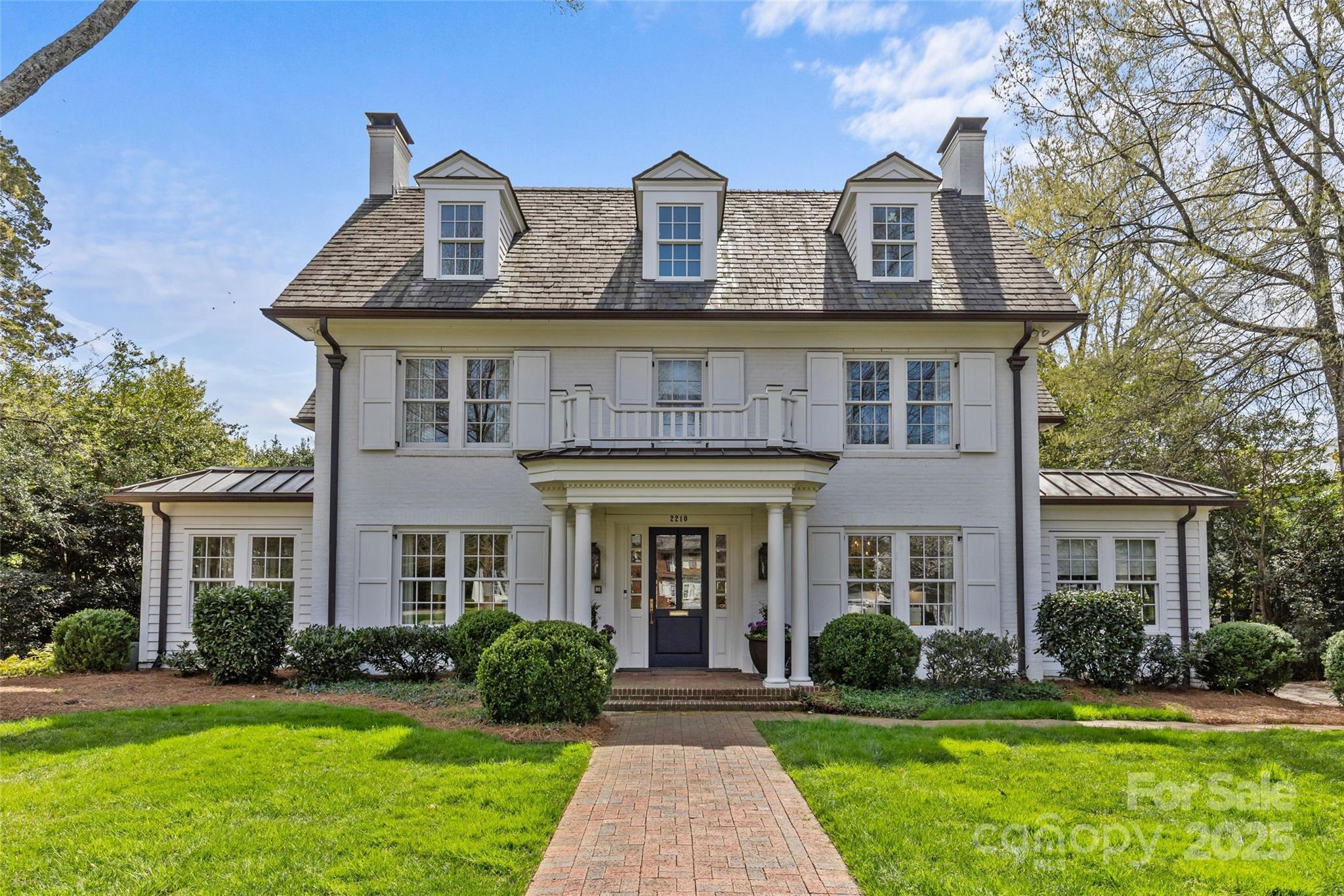 LUXURY LIVING IN MYERS PARK! This spectacular custom home  exudes luxury & sophistication. Desirable floorplan for effortless entertaining & everyday living. Unique, custom & high-end finishes throughout. Spacious living rm w/fireplace & beautiful dining rm. Show-stopping chef’s kitchen open to a fireside family rm and sunny breakfast rm. Side entry w/drop zone, built-ins and large laundry room. Primary suite on upper w/ensuite bath featuring double vanity, shower, soaking tub & walk-in closet. 4 addt'l bedrooms w/ensuite baths & and walk in closets. Bonus rm, 6th bedroom & full bath on the 3rd level. Extend entertaining outdoors on the covered porch overlooking the private backyard w/gorgeous landscaping. This stately home is convenient to shops & restaurants in the Myers Park area.