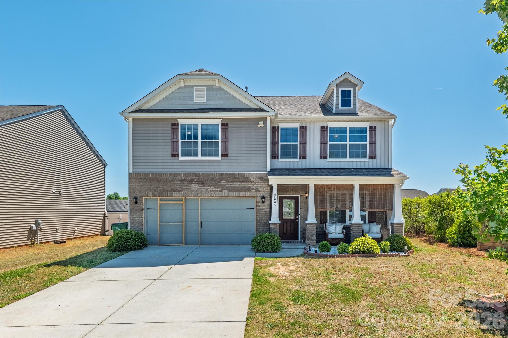 Welcome to this beautifully maintained 4-bedroom, 2.5-bath home located in the sought-after Lanier Village community! Built in 2021, this spacious home sits on a desirable corner lot and features a large backyard with endless possibilities for entertaining, outdoor living, gardening, or play.

Designed for both comfort and efficiency, the home includes solar panels to help reduce energy costs and enhance sustainable living. Inside, the open-concept floor plan is filled with natural light and offers a seamless flow between the living, dining, and kitchen areas—perfect for everyday living and hosting guests. The kitchen features modern finishes, ample cabinetry, generous counter space, and a large island overlooking the main living area.

Upstairs, the oversized primary suite provides a relaxing retreat with a walk-in closet and private bath, while the additional bedrooms offer flexibility for family, guests, or a home office. Additional highlights include spacious secondary bedrooms, plenty of storage, a 2-car garage, and attractive curb appeal.

Conveniently located near shopping, dining, parks, and major highways, this move-in-ready home offers the perfect blend of space, functionality, and energy efficiency. Don’t miss the opportunity to own this exceptional corner-lot home in one of Charlotte’s growing communities!