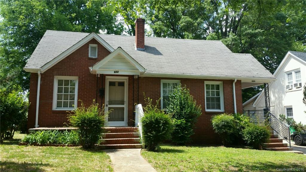 Investor/remodeler makeover goldmine!  Home is currently a duplex but can be renovated to a single family residence in historical Wesley Heights.  Quiet tree lined street minutes from uptown.  Nice back yard for kids or animals to play.  Close to greenway.  (See 617 Woodruff for renovation potential).