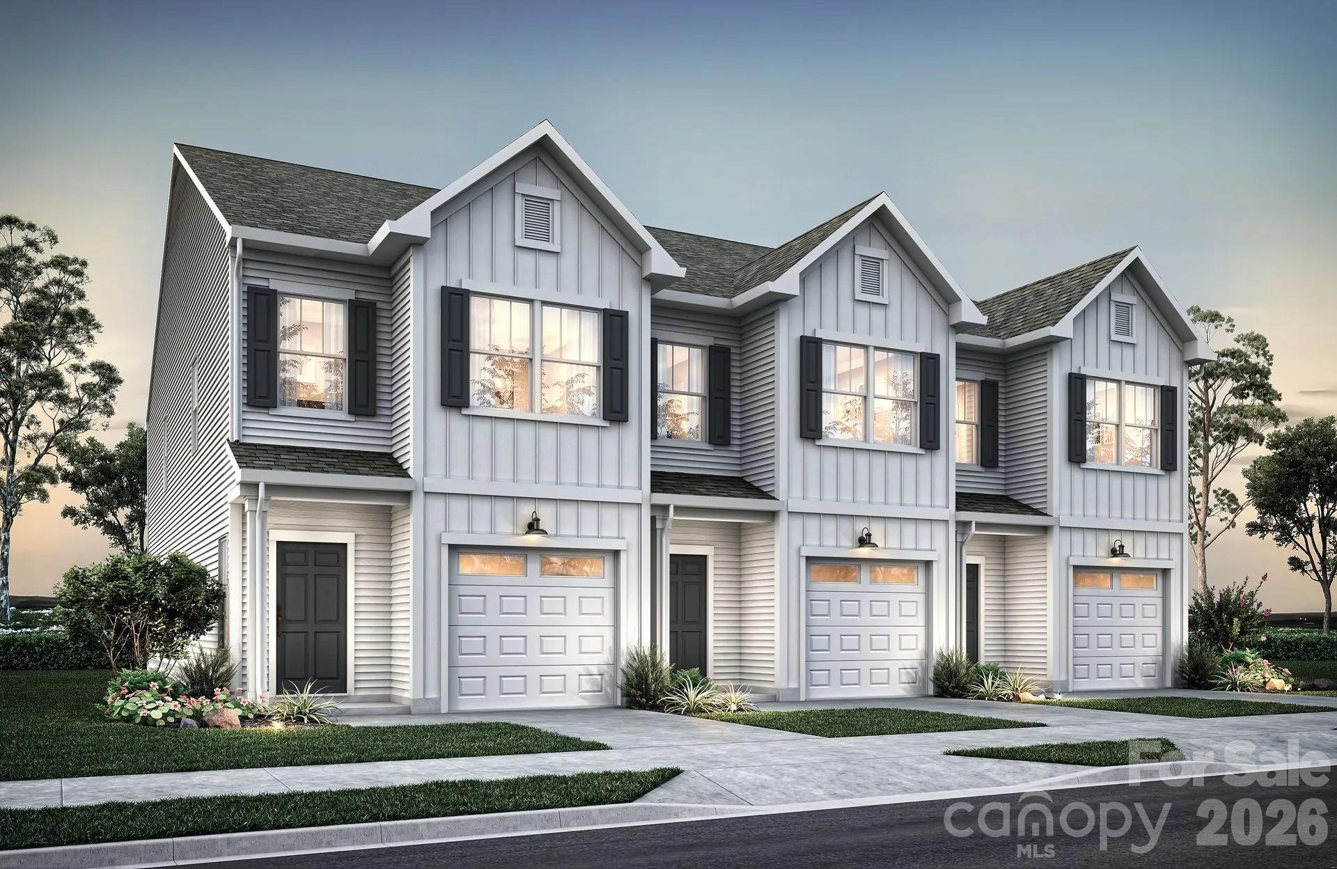 Discover Doorway to Prosperity at Clark Village Townhomes—The Lynwood offers 3 bedrooms, 2.5 baths, and over 1,600 sq ft of thoughtfully designed living space. Enjoy an open-concept main level with a stylish kitchen flowing seamlessly into the great room and dining area—perfect for everyday living or entertaining. Upstairs, the spacious layout continues with a private primary suite, two versatile secondary bedrooms, and a full bath. Clark Village Townhomes blend modern living with lasting value in a growing community.
Income eligibility required. Deed restrictions apply. Not available to investors. Down payment assistance may be available for qualified buyers.