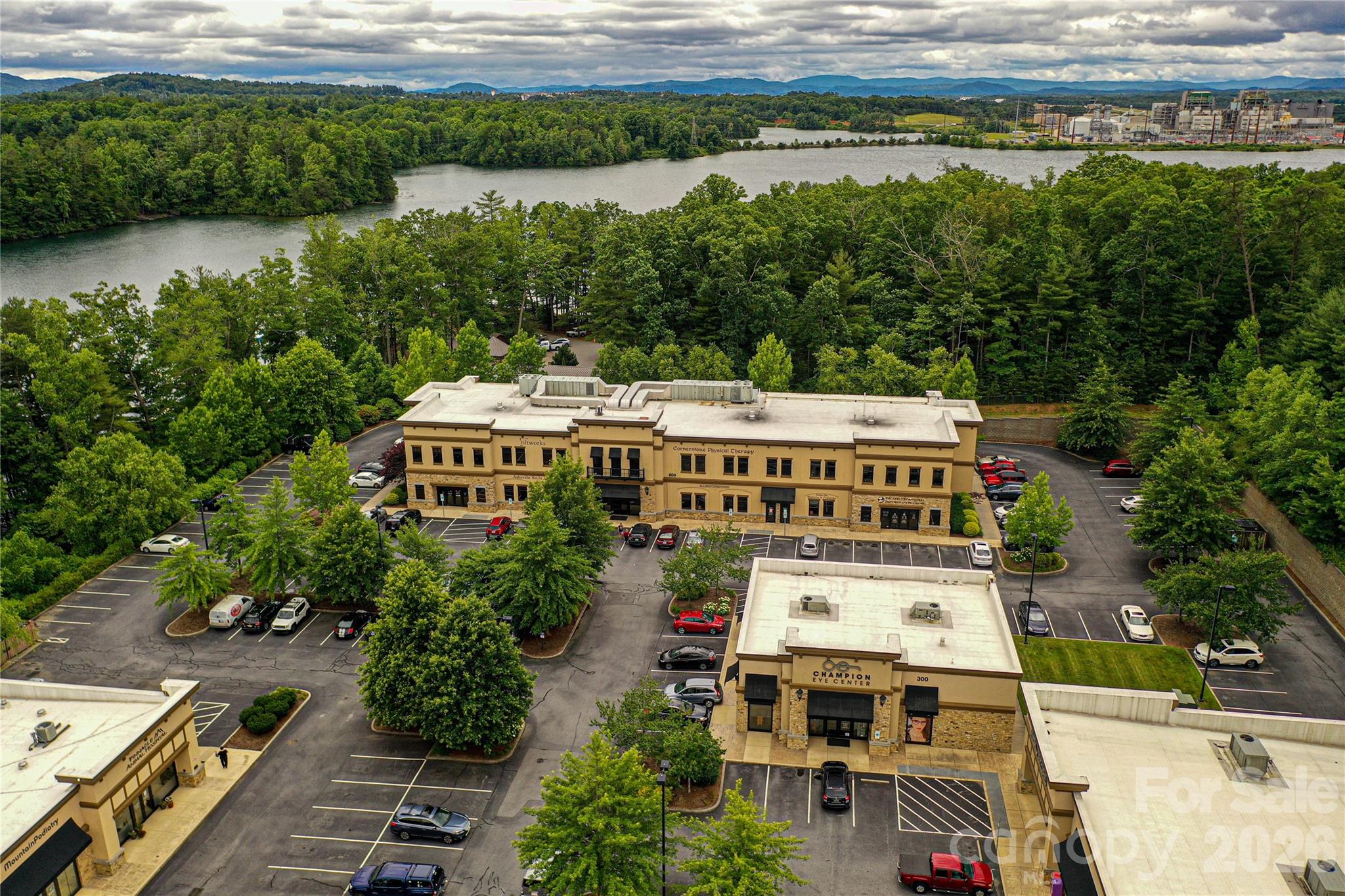 Now Available in The Overlook at Lake Julian, 1st floor Office Condo.  Currently a medical office.  Tenants are relocating.  Fantastic space with pictures pending.  Must see.