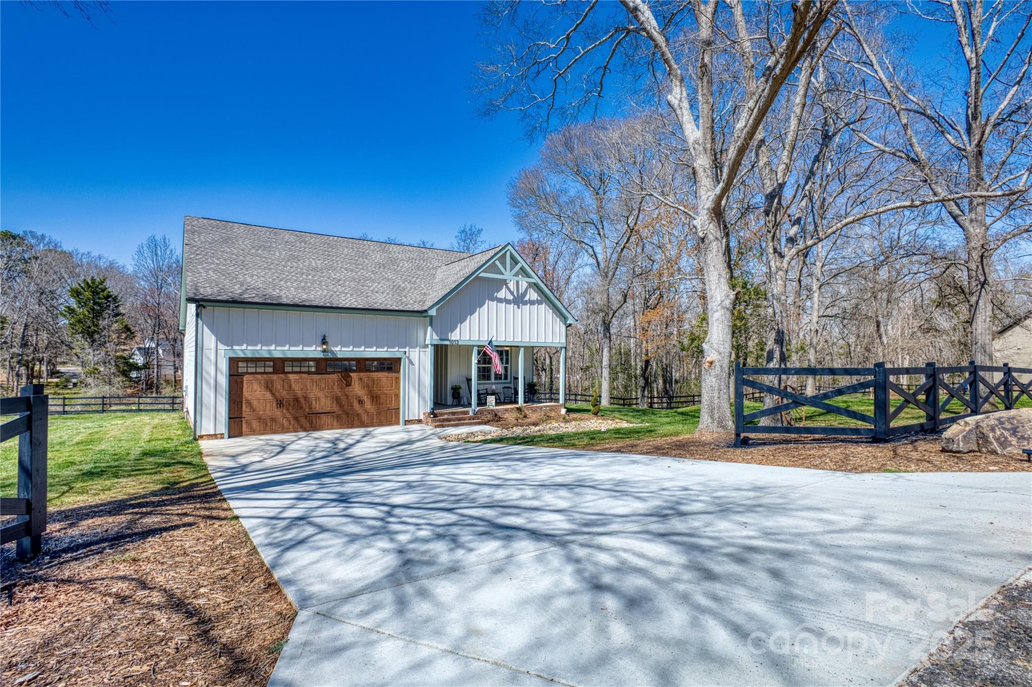 Here's your opportunity. At not even a year old, this beautiful home is on the market due to the sellers relocating. Thoughtfully placed on its +/- 2.26 Acres, this 4-bedroom, 3-bathroom, +/- 2,473 sqft. home has MANY high-end, artistic finishes, fixtures, and well-appointed rooms. Whether it's the tray ceiling or the ensuite bathroom, the owner's suite is where relaxation abounds. The living area upon entry is bathed with natural light thanks to its many windows. To contrast the natural and gentle light flooding through, the coffered ceiling of the living room boldly welcomes precious time with family and friends. Move to the kitchen and for convenience, the kitchen island is a hub for conversation. Once again, boldly framing the kitchen is the gorgeous kitchen backsplash gleaming from the natural light reflections. Additionally, 3 other bedrooms, 2 full bathrooms, a 2-car garage, a huge bonus room, and the beautiful acreage make this home a work of art. Schedule a showing today!