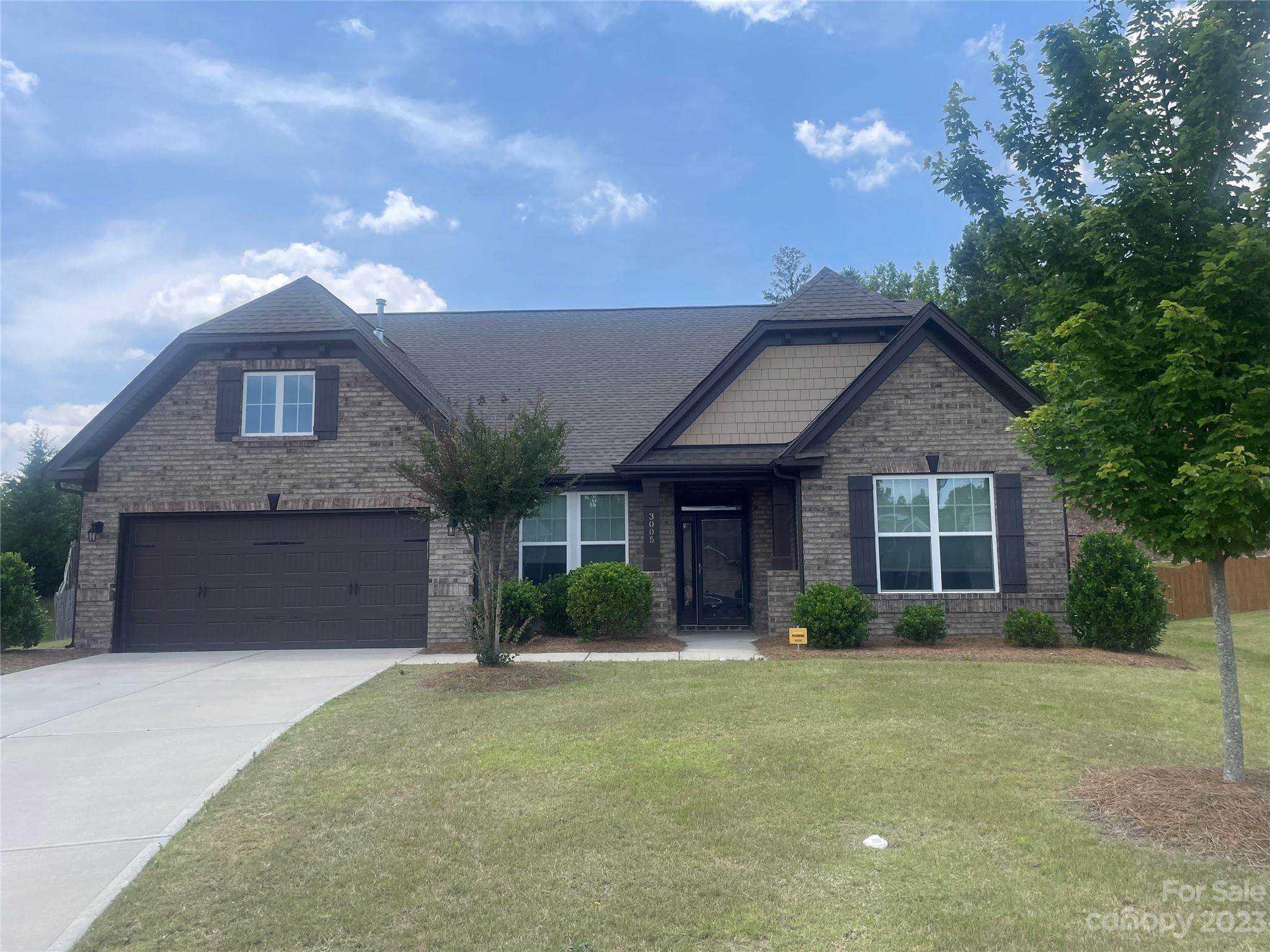 Brick front ranch home located on a cul-de-sac lot. Primary suite located on the main. This home features a split floor plan with the secondary bedrooms sharing a Jack & Jill bath. The kitchen is open to the expansive living room. Large bonus/bedroom upstairs; boasting multiple large closets and a full bathroom! The backyard offers privacy with a fenced in yard and large covered patio.
The property is sold As-Is, Where-Is. Seller has no knowledge, buyer should perform their due diligence and make their own assessments. Seller does not prorate or pay delinquent taxes and buyer assumes all.