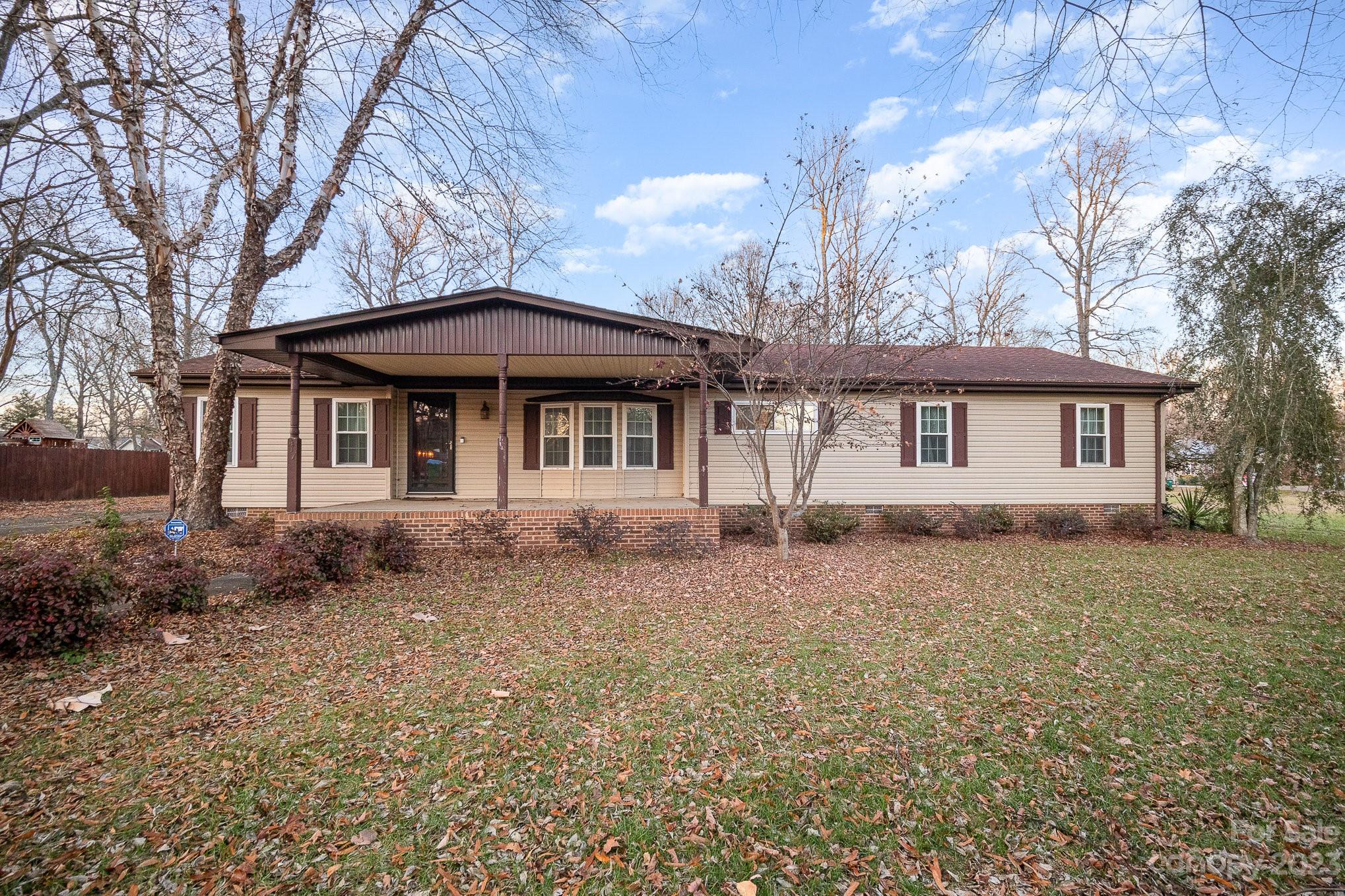 Ready for new owner or and investment property! This home has a spacious floor plan! The master bedroom boasts a bay window with master bathroom includes dual vanity sinks, a sliding mirror closet, and a shower-only design. The kitchen is equipped with stainless steel appliances, including a large commercial like refrigerator, microwave, and dishwasher, along with a gas stove.  The hallway features flooring installed in 2020, while the hall bathroom has a new floor and toilet installed in 2022. Additionally, there is a flexible office space with carpeting and a room that has been transformed into a closet with panel walls. 
An additional bedroom with a closet has been added, leading to a shared bathroom with a new floor and linen tub shower combo. The property includes a half bathroom, multiple closets, and a laundry room complete with cabinets, a closet, a sink, and a shelf. Outdoor amenities include a spacious deck, a detached two-car garage with a workshop and electr