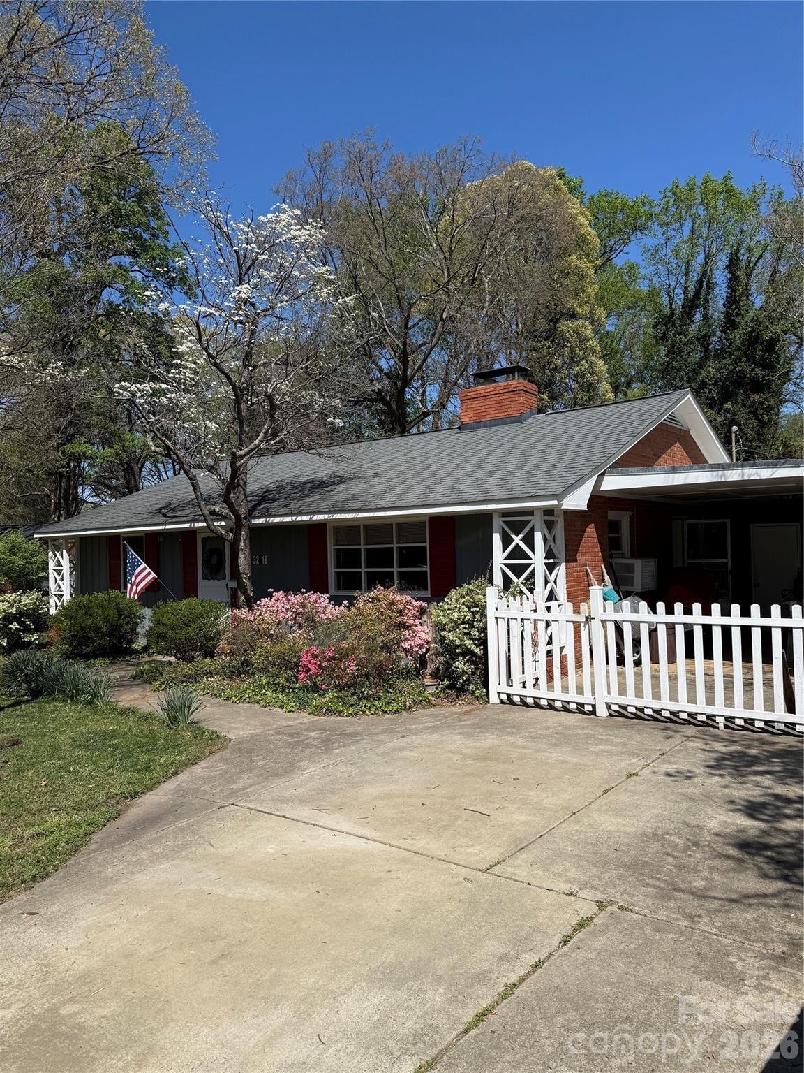 INVESTOR ALERT.  Price Reduced  . Half Acre level Lot. Park like Setting.  3 Bedroom 2 Full Bath Mostly Brick Ranch in Need of Updating. Needs : Kitchen Remodel. Paint throughout. Bath Updates. Great floor plan with private 2nd bedroom and bath. Large Living Room with working fireplace and insert. Wonderful backyard escape with in ground pool and plenty of privacy. 

10 Minute Drive to Uptown. 5 minutes to Evergreen Nature Preserve with Walking Trails. Pickleball Courts and More..  Shopping and Dining just one Block Away. In ground Pool .( Note: Extra Large Pool with Diving Board ) Beautiful 240 Sq Ft. outbuilding built by contractor/owner Has Many Uses. Architectural 30 Year Roof 2017. New Exterior Paint 2024. * Plenty of Parking with Oversized Driveway and Carport *

Great Opportunity to Create Your own Oasis in The City. 

Note.  Property Needs Work. It’s liveable. If you want to take your time and do it yourself.
"This is your chance