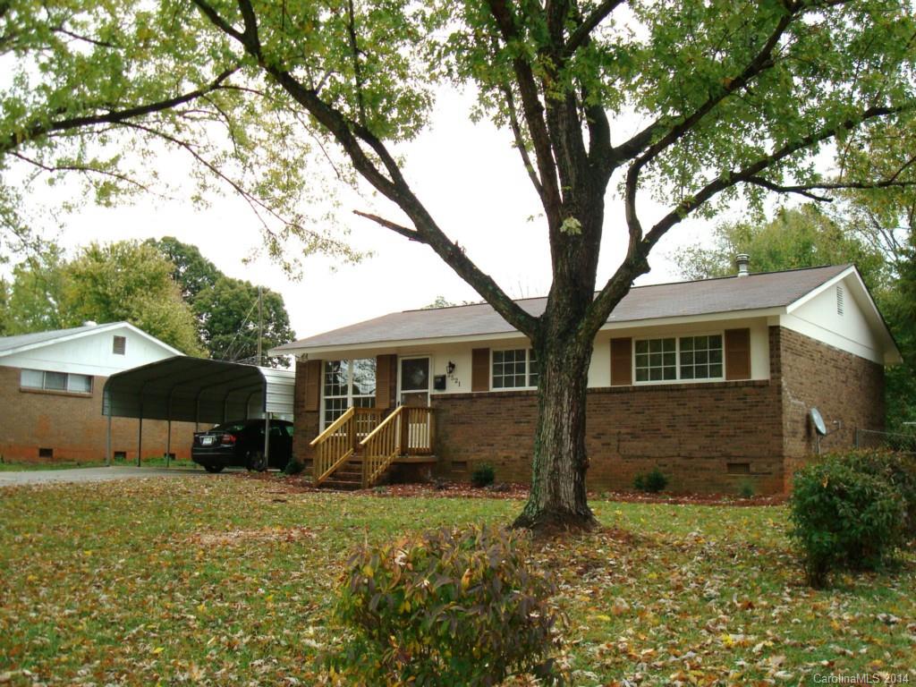 Move In Ready! Priced below tax value. Just repainted inside/out.  4 yr roof, 2 yr HVAC.  Vacant now but stays leased at $750 mo.  W/D, Refrigerator, Microwave, Dishwasher, LARGE fenced back yard. 2 Car Carport.  Storage building w/electricity.  Great location to airport, downtown, CPCC-Harris Campus. On bus line.  House Charlotte qualified.  Property in great condition.