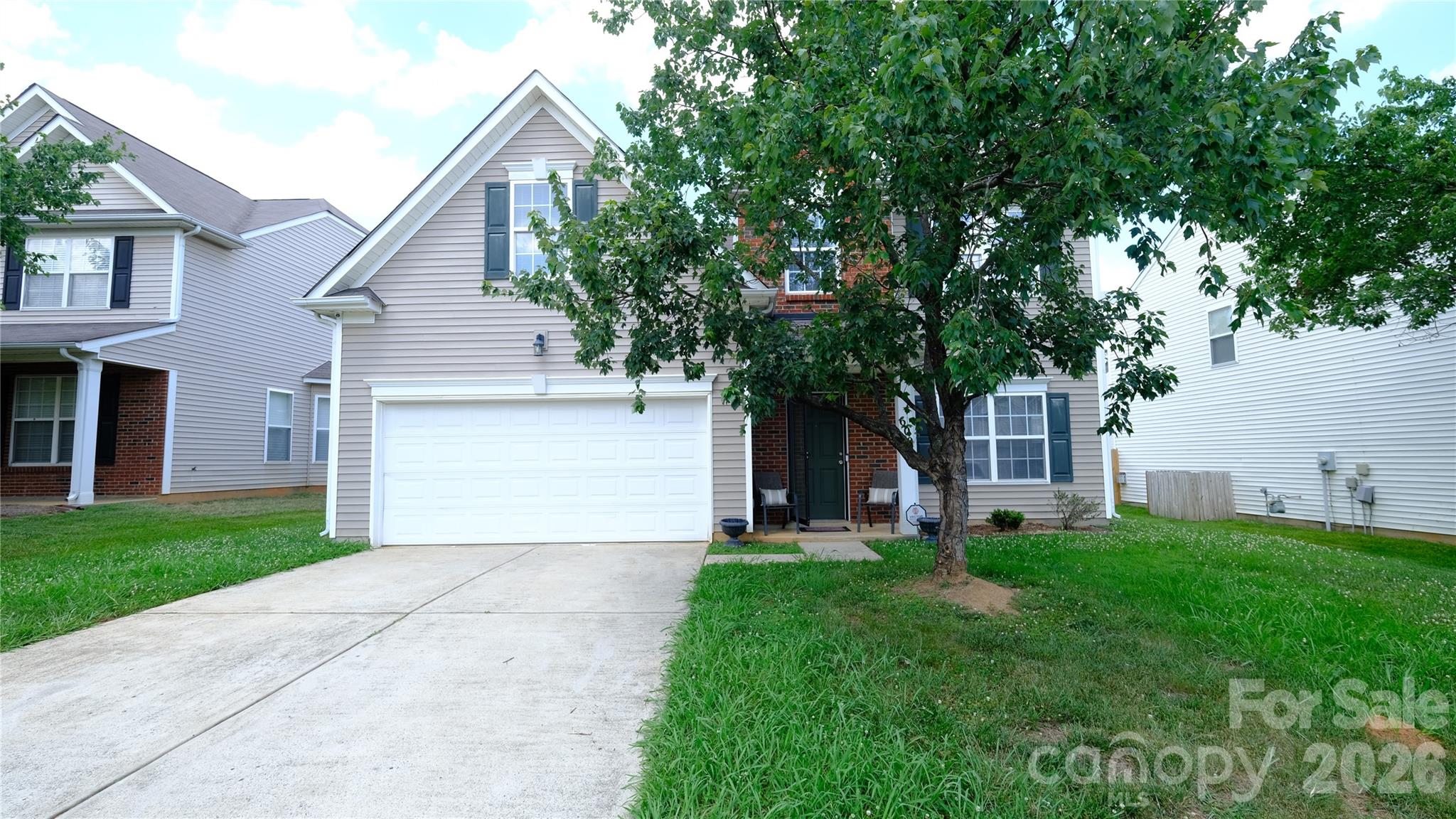 Convenient Location! The seller made some improvements and just put it back on the market for you!  Minutes to Charlotte Motor Speedway, Concord Mills, Concord Regional Airport. 
Less than 25 minutes to uptown and Charlotte Douglas Airport! Featuring A BRAND-NEW AC UNIT with a 10 yr warranty!
Step into this beautifully maintained 3-bedroom, 2.5-bath home featuring an open-concept floor plan and exceptional upgrades throughout. Fresh interior paint creates a bright, `clean, move-in-ready atmosphere from the moment you walk in.
The kitchen is designed to impress, featuring a recently upgraded gas range, brand-new stainless steel refrigerator, ample cabinetry, and plenty of workspace—perfect for everyday living and entertaining. The spacious family room flows seamlessly into the dining and kitchen areas, while a convenient half bath and updated cabinetry complete the main level.
Upstairs, the spacious primary suite offers a relaxing retreat with a cozy sitting area, garden tub, separate shower, and generous closet space. Two additional bedrooms provide flexibility for family, guests, or a home office.
A standout feature is the large bonus room with a closet, offering endless possibilities as a media room, playroom, home gym, office, or potential fourth bedroom.
Enjoy year-round comfort in the bright and inviting sunroom—ideal for morning coffee, reading, or entertaining guests. New front and rear storm doors add both charm and functionality!

Additional features include:
• Large stackable washer and dryer (included)
• Brand-new stainless steel refrigerator (included)
• Recently upgraded gas range for chef-inspired cooking
• Alarm system
***Spacious leveled back yard***
This home doesn’t just check boxes — it delivers space, upgrades, flexibility, and peace of mind. Bold in design and thoughtful in detail, it’s ready for its new owner!