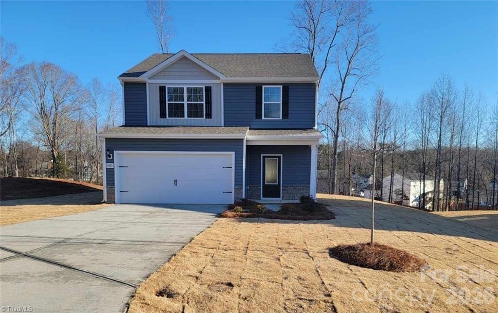 Move-In Ready 3BR/2.5BA Home with Upstairs Loft, Open Floor Plan & Granite Kitchen. This move-in ready 3-bedroom, 2.5-bath home offers a well-designed layout with all bedrooms located upstairs for added privacy and separation from the main living areas.

The main level features an open-concept design that connects the kitchen, dining, and living areas, creating a bright and functional space for everyday living. The kitchen includes granite countertops, a center island layout, and a stainless steel appliance package, combining modern finishes with practical use.

Upstairs, the spacious primary suite features a walk-in closet and en-suite bath with a double-sink vanity. Two additional bedrooms are located nearby, along with a conveniently placed upstairs laundry room.

A versatile loft provides additional flex space that can serve as a home office, media area, or second living space, offering adaptability to suit a variety of needs.

Additional features include a two-car garage and included modern interior finishes such as luxury vinyl plank flooring.

Designed for comfort and functionality, this home offers open living spaces, flexible upstairs areas, and move-in ready convenience.