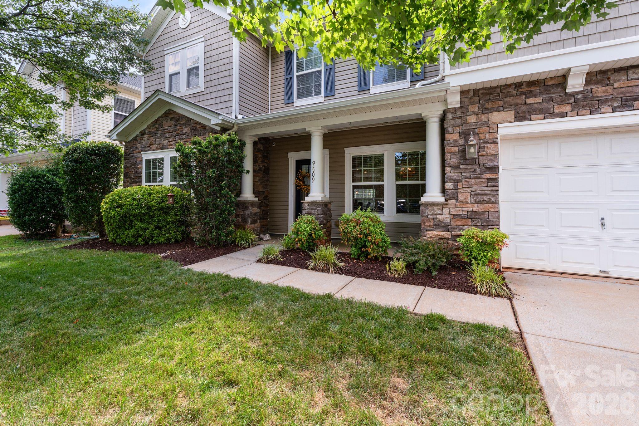 Welcome to 9509 Seamill Road, a stunning 5-bedroom home in Charlotte's highly sought-after Berewick community, offering the perfect blend of space, functionality, and outdoor living.

From the moment you step inside, you'll appreciate the bright open-concept layout designed for modern living and effortless entertaining. The heart of the home is the oversized chef's kitchen, featuring abundant counter space, ample cabinetry, and a seamless flow into the dining and living areas. The spacious family room is anchored by a cozy gas fireplace, creating the perfect gathering space for family and friends.

A highly desirable main-level bedroom with a full bathroom provides exceptional flexibility for guests, multigenerational living, or a private home office.

Upstairs, you'll find a generous loft area ideal as a media room, playroom, fitness space, or secondary living area. The oversized primary suite serves as a true retreat, offering plenty of room to unwind along with a spacious en-suite bath and walk-in closet. Three additional bedrooms provide comfortable accommodations for family and guests.

Step outside and discover what truly sets this home apart—one of the best backyards in Berewick. Private, expansive, and perfect for entertaining, relaxing, or enjoying outdoor activities, this backyard offers a rare level of space and privacy that is difficult to find in the community.

Located in Berewick, residents enjoy access to tons of amenities including pools, walking trails, playgrounds, and more, all while being conveniently located near Charlotte Douglas International Airport, Uptown Charlotte, shopping, dining, and major highways.

If you've been searching for a move-in ready home with 5 bedrooms, a main-floor guest suite, an oversized chef's kitchen, flexible living spaces, and an exceptional backyard, 9509 Seamill Road deserves a spot at the top of your list.