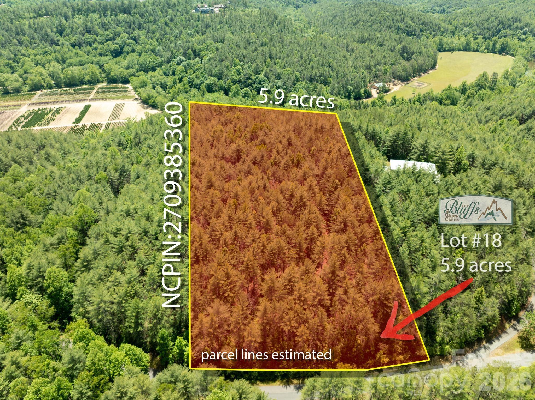 Escape to the beauty of the Collettsville community with this stunning 5.9-acre property in The Bluffs of Wilson Creek. Offering numerous potential building sites, this peaceful retreat provides the perfect opportunity to create your dream mountain getaway surrounded by nature and privacy. Tucked away from the busyness of everyday life, you’ll enjoy the serenity and seclusion this property offers while still being convenient to outdoor adventures. Located near John's River and Wilson Creek, you can spend your days fishing, tubing, kayaking, hiking, or simply soaking in the natural beauty of the area. Whether you’re looking for a secluded homesite, vacation retreat, or investment opportunity, this acreage offers endless possibilities in a truly scenic setting.