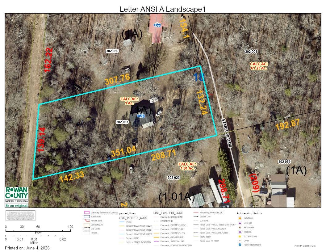 Opportunity awaits on this private 1-acre lot in western Rowan County! Nestled in a peaceful setting, this property offers plenty of potential for your future plans. Existing well and septic are located on the property, providing added value and convenience. The mobile home currently on site is being conveyed at no value. Property is being sold As-Is, Where-Is through a court-ordered sale and is subject to an upset bid period and approval of the Court. Currently occupied and no showings allowed.  Don't miss this chance to own a spacious acre of land!