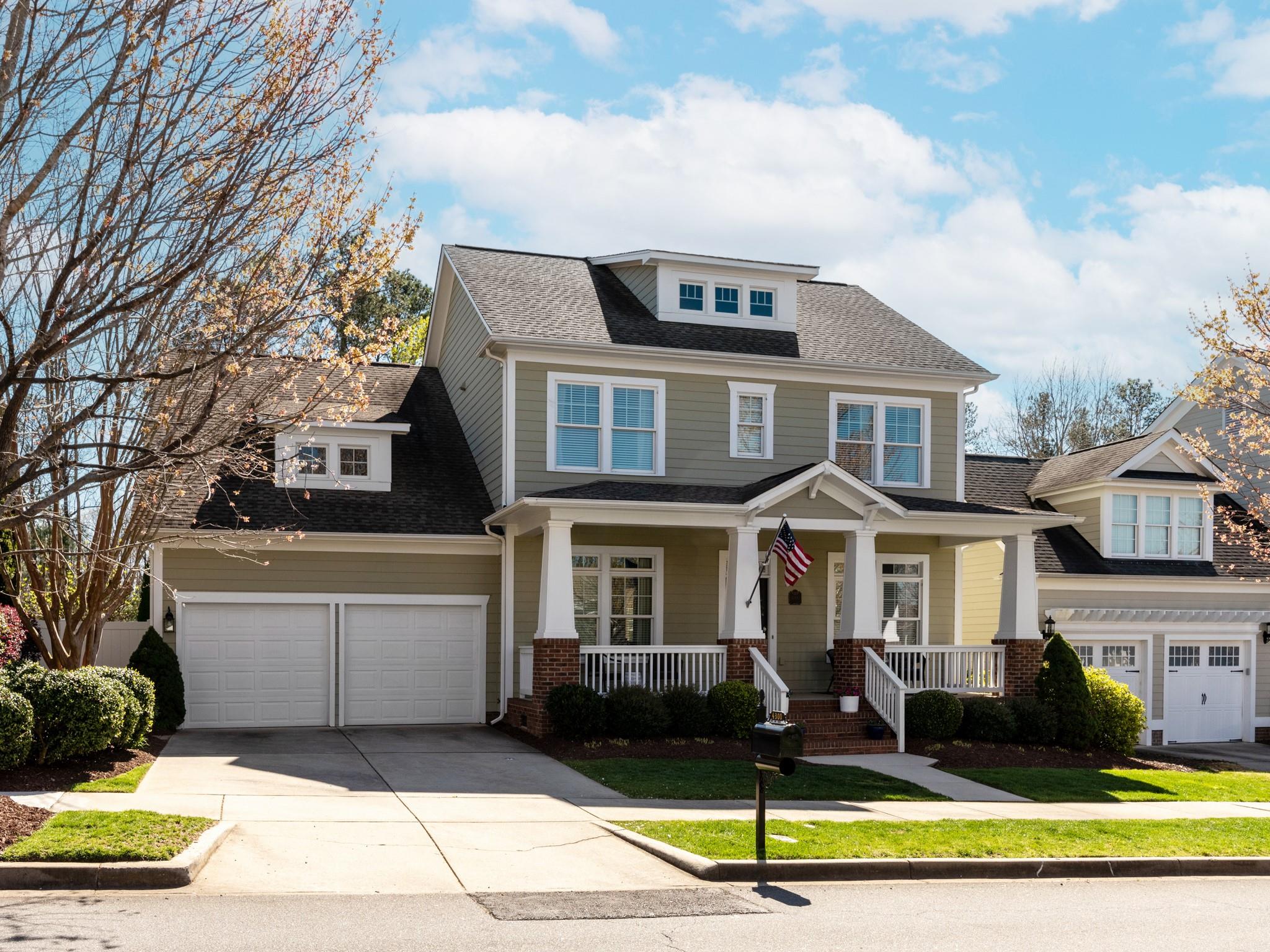 STUNNING and meticulously maintained David Weekley home in the HEART of Baxter Village! WALKING distance to the community clubhouse, pool, and playground! RENOVATED kitchen features beautifully detailed "Snowbound" white cabinets, white subway tile backsplash, granite countertops, under cabinet lighting, and beautiful gold accents! SOARING two story family room, freshly painted staircase, and convenient first floor office! PRIMARY SUITE on the MAIN floor with sitting area, and thoughtfully designed CUSTOM CLOSET. Second story features THREE additional bedrooms with WALK IN closets, TWO full baths, bonus room, and THREE (yes three) WALK IN storage areas! PRIVATE and PROFESSIONALLY landcaped yard with full yard irrigation, fence, AND a FLAT lot. Expansive SCREENED IN porch with floor to ceiling screens, HOT TUB, and recently painted exterior! Baxter offers walking trails, two pools, several playgrounds, tennis courts, social events, AND walking distance to shopping, dining, and schools!