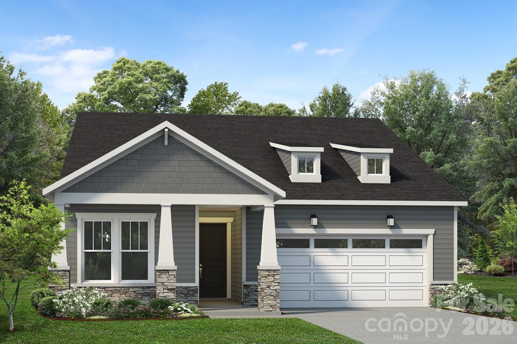*This is a proposed home on a homesite currently available with a $10,000 lot premium. Pricing reflects the Mallard with included design features and no structural upgrades.*

This ranch-style Mallard plan is a joy to call home, offering 3 bedrooms and 2 full bathrooms. The foyer opens to a beautifully appointed great room with a covered rear patio, creating a seamless indoor-outdoor living experience. At the heart of the home, the well-designed kitchen features an airy casual dining area, a large center island with breakfast bar seating, generous counter and cabinet space, and a sizable walk-in pantry. The serene primary suite offers a private retreat with a spacious walk-in closet and a luxurious bath showcasing a dual-sink vanity, a large shower with seat, linen storage, and a private water closet. Two secondary bedrooms with ample closets share a full hall bath. Residents will have access to a state-of-the-art fitness center, semi–Olympic-sized pool with cabanas, tennis and pickleball courts, firepit and grilling areas, and a 17-acre lake surrounded by over five miles of scenic walking trails. At Griffith Lakes, homeowners enjoy truly low-maintenance living —HOA also includes  lawn care, pine needles, seeding, aeration, and even outdoor pest control are all taken care of, so weekends can be spent enjoying the community’s impressive amenities instead of yard work. Trash and recycling services are also included