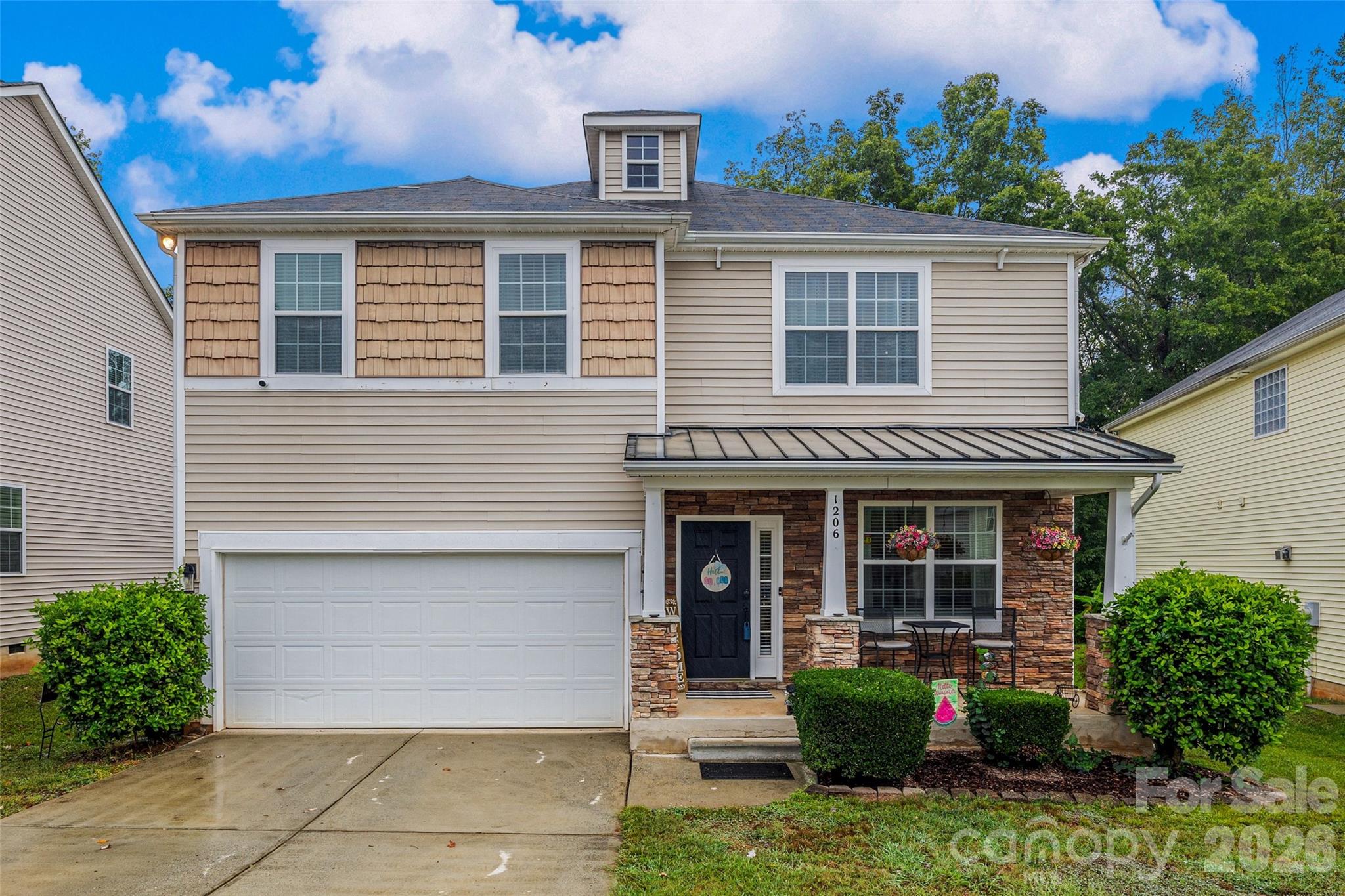 MOTIVATED SELLER...$5000 PRICE REDUCTION PLUS UP TO $5000 SELLER CREDIT BEING OFFERED TO BE USED TOWARD CLOSING COSTS OR BUY DOWN INTEREST RATE WITH ACCEPTABLE OFFER.  
$5000 LENDER CREDIT BEING OFFERED AS WELL WITH PREFERRED LENDER.  

Welcome home to this stunning 4-bedroom, 3.5-bath retreat offering over 3,000 square feet of comfortable living space designed for both everyday living and entertaining. The main level welcomes you with elegant formal living and dining areas, perfect for hosting family and friends. The well-appointed kitchen features stainless steel appliances, a center island, abundant cabinetry, and a bright breakfast nook overlooking the backyard.

Flowing seamlessly from the kitchen, the inviting family room showcases warm wood flooring, a cozy gas fireplace, and an abundance of natural light that creates a welcoming atmosphere throughout the home.

Upstairs, the oversized primary suite offers a private retreat complete with a relaxing sitting area—ideal for a home office, reading nook, or quiet getaway. The ensuite bath features a dual vanity, garden tub, and separate shower for added comfort and convenience. Three additional bedrooms, two full baths, and a versatile flex space provide plenty of room for guests, hobbies, or growing needs.

Step outside and enjoy peaceful outdoor living from the screened porch and deck overlooking a serene wooded backdrop—perfect for morning coffee, evening relaxation, or entertaining year-round.

Recent updates include fresh paint in several areas, including the laundry room, dining room, kitchen wall, hallway, and stairwell. Sellers have also addressed the majority of items noted on a prior inspection report and are happy to share the report for added peace of mind.

Please note: A portion of the property is located within the 100- and 500-year floodplain; however, the current sellers are not required to carry flood insurance.
