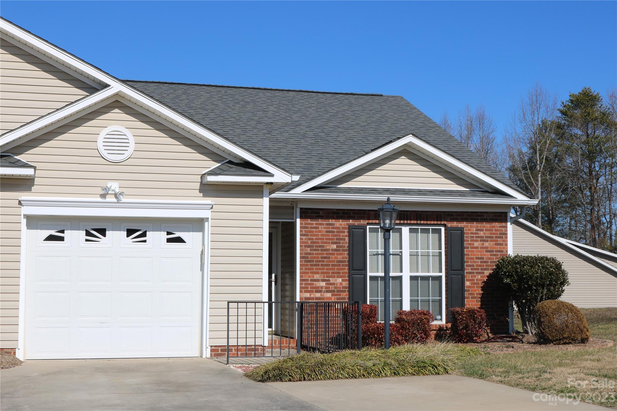 Looking for a great walkable community with amazing neighbors, this is it!  2 Bedroom, 2 Bath townhome located in the community of Morgan Trace on the edge of Historic Valdese. This home features low maintenance living, the lawn care & the exterior care of your home are included. This one level home boasts a vaulted ceiling, natural gas water heater and heat as well as gas log fireplace with electric central air. The home features a large master bedroom with master bath and a walk in closet. The 2nd bath is located off the hall near the front bedroom. The spacious one car garage allows for an easy walk into your home along with ample storage. Luxury vinyl plank flooring throughout.  Long term rentals are allowed after two years owner occupancy.  Units rarely come available so don't wait to check it out.