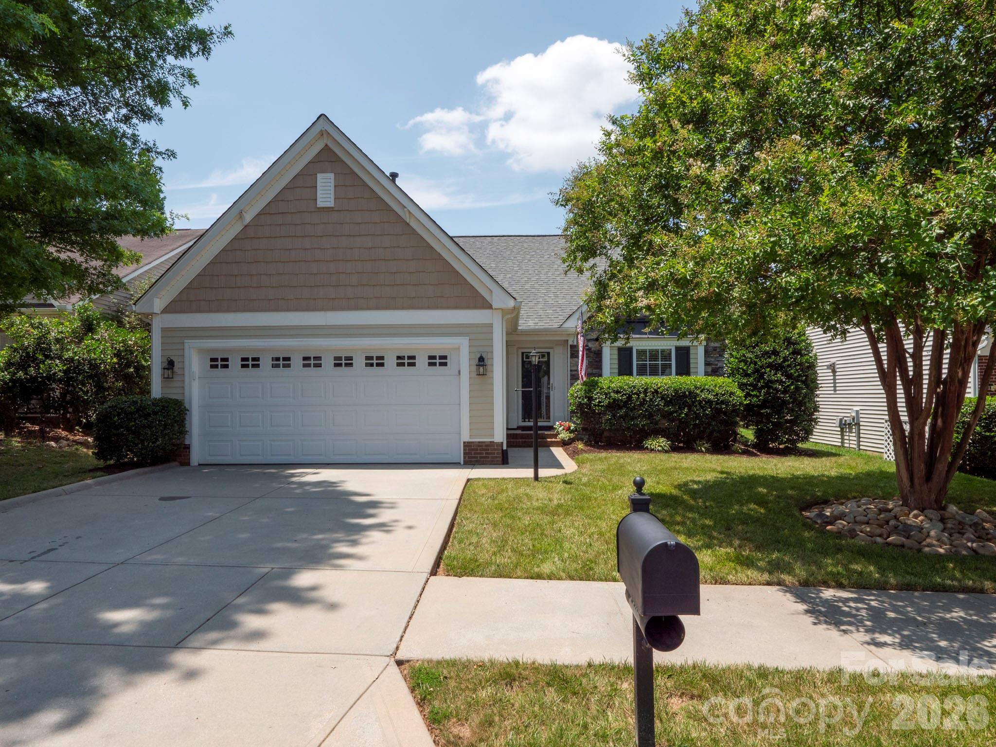 You've found the unicorn you've been searching for! This beautifully maintained ranch home with a finished bonus room over the garage is nestled in an established Waxhaw neighborhood and is truly better than new. Enjoy peace of mind with numerous recent upgrades, including a new HVAC system (2026), new gas water heater (2026), and a new roof (2026). The stunning kitchen features quartz countertops, a subway tile backsplash, 42-inch cabinets with crown molding, a 2026 Samsung smooth-top electric range, and a 2025 dishwasher. The open-concept floor plan is perfect for entertaining, highlighted by a two-sided gas fireplace, spacious bedrooms, soaring cathedral ceilings, and abundant natural light. The expansive bonus room offers endless possibilities and can easily serve as a fourth bedroom, home office, or media room. Step outside to the private rear patio featuring a custom pergola, providing the perfect setting for grilling, relaxing, and enjoying the outdoors. Located in a highly sought-after school district, this home is available for a quick closing so you can be settled in before the new school year begins. Don't miss this rare opportunity!