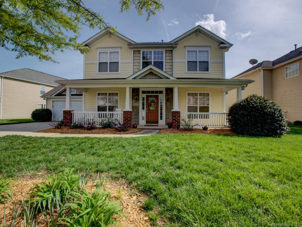 Beautifully maintained and decorated home in the heart of Indian Trail, with many updates! Main level is open and inviting!  Gorgeous brand-new dark bamboo flooring and tiling on the first floor! Spacious kitchen with 42" cabinets, stainless steel appliances, plenty of counterspace, and a large pantry! Very spacious! Large master with garden tub and shower…beautiful backyard! This home is stunning!
