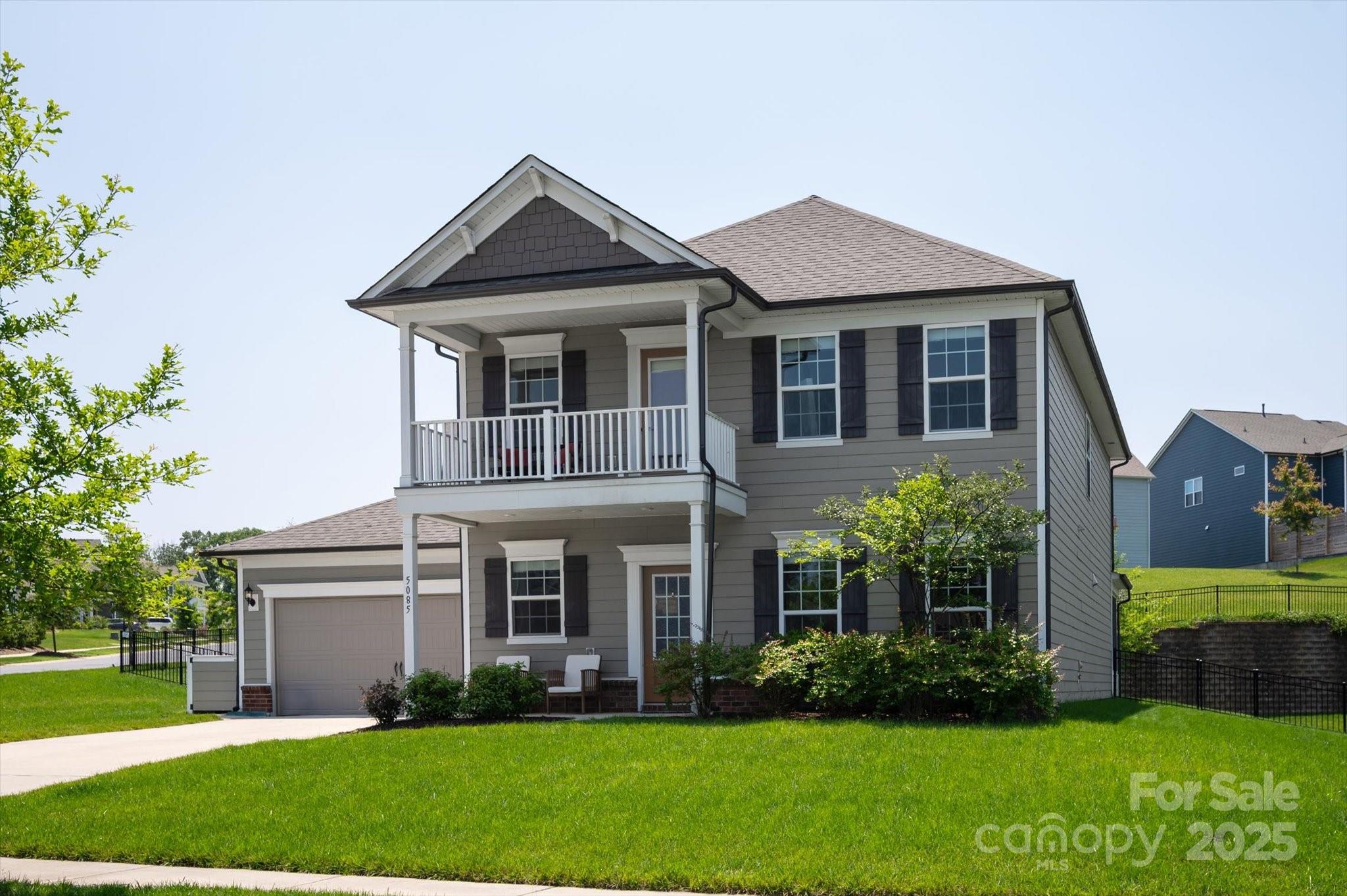 Discover this charming corner-lot gem with a coveted second-level veranda—welcoming you home from the moment you step inside. This highly desirable floor plan offers a main-level guest suite, dedicated office, open-concept living, and a generous backyard with a delightful patio. The gourmet kitchen shines with a ceramic farmhouse sink, oversized island, walk-in pantry, breakfast nook, and sun-drenched screened lanai—perfect for effortless entertaining and everyday living. Upstairs you'll find a spacious loft, laundry, a serene owner’s retreat, two additional bedrooms, and two full baths. Neutral finishes throughout make this home truly move-in ready. Enjoy the vibrant lifestyle of McCullough, offering best-in-class amenities: two resort-style pools, greenway-connected trails, dog parks, pickleball, playgrounds, and more!