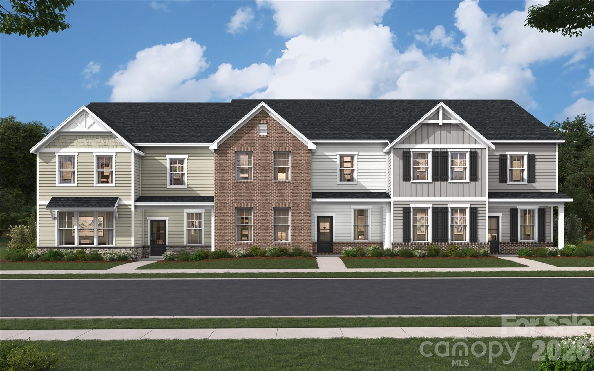 Step into homeownership with this beautifully crafted 2,425 sq. ft. residence nestled in the heart of Fort Mill. Ideally located just minutes from Interstate 77, you’ll love the convenience of nearby Kingsley and the charm of historic downtown, where local shops, dining, and everyday essentials are right at your fingertips.

This 3-bedroom, 2.5-bath home with a rear-load two-car garage offers the perfect blend of space and simplicity—giving you the feel of a single-family home with the ease of low-maintenance living. The main level is designed for both comfort and connection, featuring an open-concept layout that flows effortlessly for entertaining, along with a private pocket study with French doors—perfect for work, reading, or a quiet moment to yourself.

Upgraded oak tread stairs bring warmth and character, while the kitchen and bathrooms shine with crisp white cabinetry and elegant quartz countertops, delivering a timeless, modern finish throughout. Schedule your tour today!