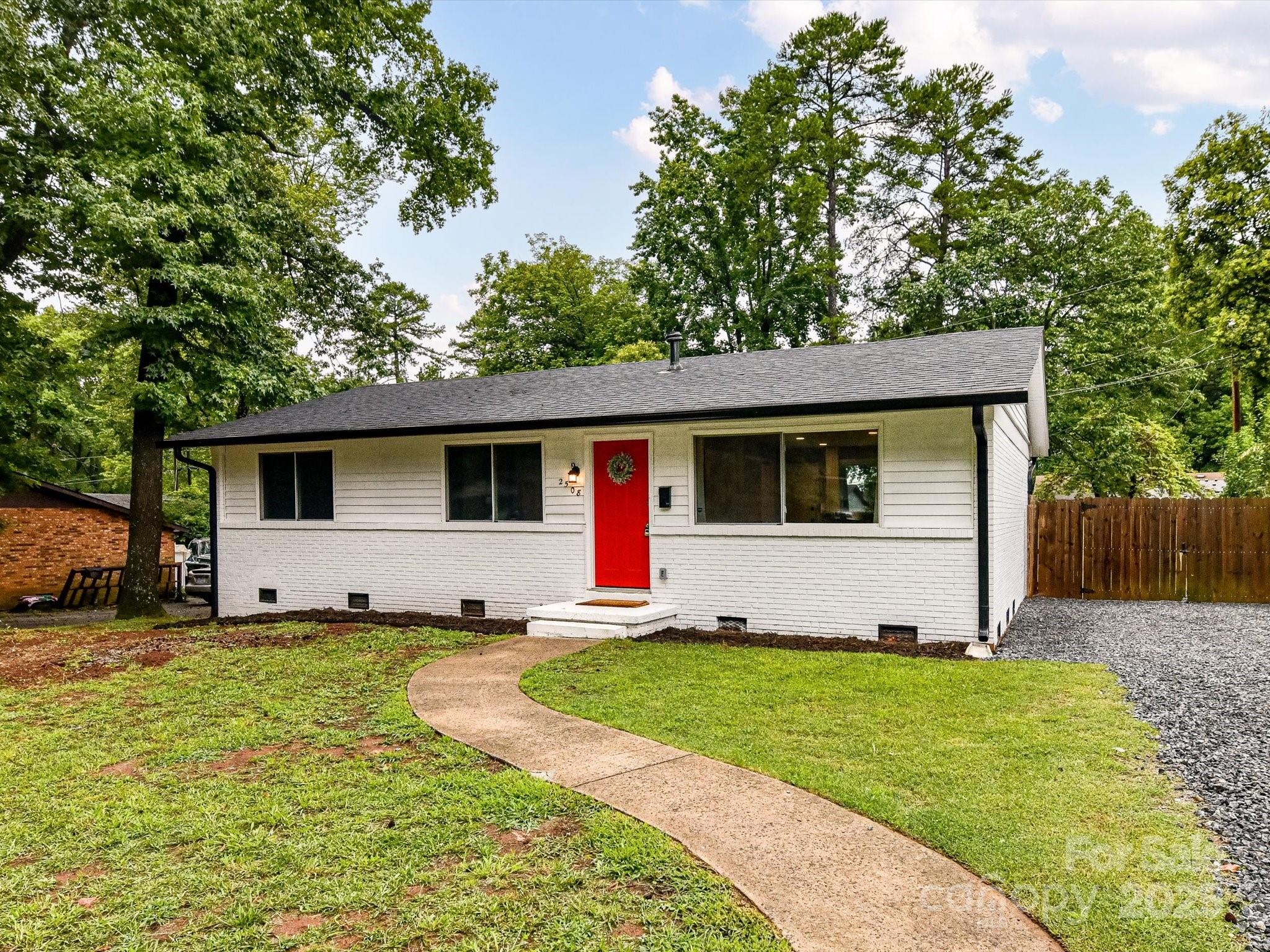 Fully Renovated Brick Ranch in Prime Charlotte Location! Seller offering $2500 towards closing costs or rate buy down with acceptable offer. 
Welcome to 2508 Carrington Ct — a move-in ready 3BR/2BA home on a quiet street just minutes from Uptown. This full brick ranch has been fully updated, including structural and electrical updates, new LVP flooring & windows throughout, and a bright, open layout. The kitchen features all-new cabinetry, leathered quartz countertops, and stainless steel appliances. Both bathrooms have been completely renovated, and the spacious primary suite offers a private en-suite bath. Enjoy the flat, fenced backyard—perfect for relaxing or entertaining. Easy access to highways, airport, and all that West Charlotte has to offer! Brand new 2025 HVAC unit and brand new 2025 gas hot water heater! Listed BELOW APPRAISED VALUE** Staging seen in photos has been removed.