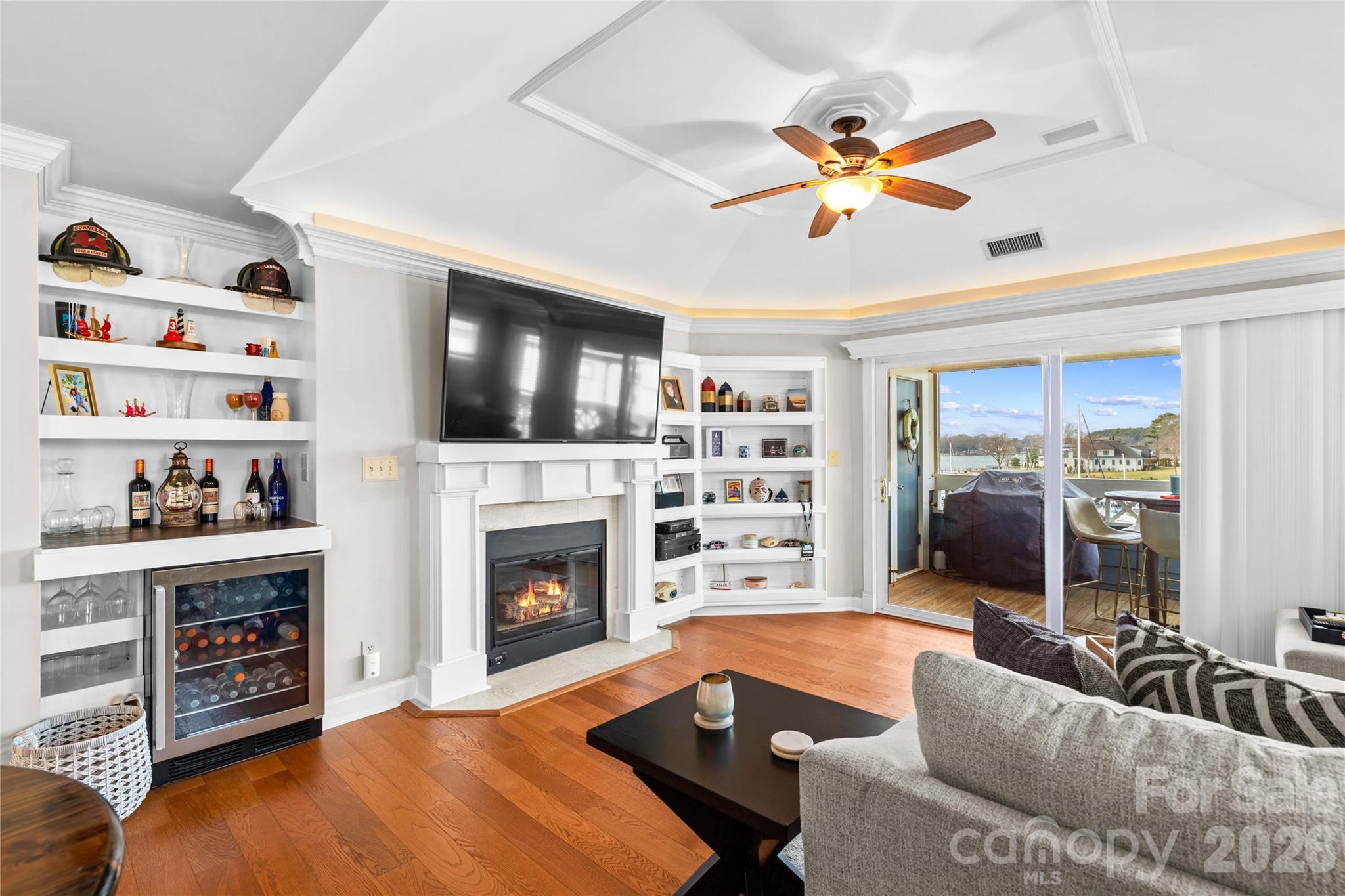 Lake Norman Waterfront Living – Fully Furnished Corner Condo

Experience true Lake Norman waterfront living in this beautifully positioned 3rd-floor corner/end unit with breathtaking open water views and unforgettable sunsets.

This 2-bedroom, 2-bath condo offers an inviting open-concept layout designed to maximize both comfort and views. The spacious living area features a cozy gas fireplace, flowing seamlessly into the dining area and kitchen — perfect for entertaining or relaxing after a day on the lake.

The kitchen is well-appointed with granite countertops, stainless steel appliances, and white cabinetry. Refrigerator, washer, and dryer are all included — and the condo comes fully furnished, making it completely move-in ready or ideal as a second home or investment opportunity.

Step outside onto the large covered balcony overlooking the water — your private retreat for morning coffee, afternoon breezes, and some of the most beautiful sunsets Lake Norman has to offer.

The primary suite features a private bathroom and a generous walk-in closet, creating a peaceful lakeside escape.

As a corner unit, you’ll enjoy added privacy and expansive open views that truly capture the beauty of waterfront living.

Enjoy direct access to the Lake Norman lifestyle:
Boat slips available for rent through Lake Norman Company 
Freedom Boat Club nearby 
Walkable to shopping and restaurants
Resort-style waterfront setting and amenities

Whether you’re looking for a full-time residence, weekend getaway, or investment property, this condo delivers everything that makes Lake Norman living so special.

Live where others vacation.
Welcome to Lake Norman