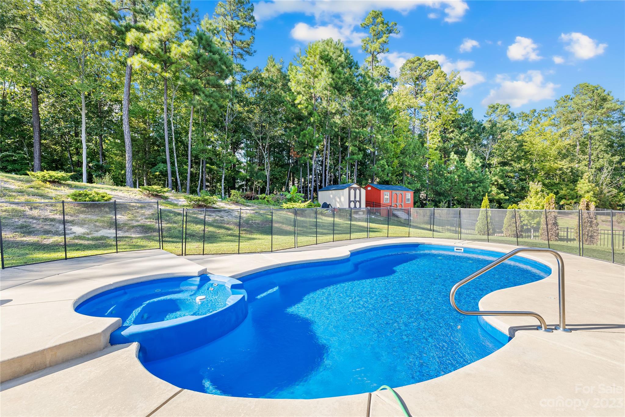 No fault of sellers, buyer got cold feet. Here's your second chance, don't miss out! This full-brick home will check all the boxes on your list of a dream home. Situated on a spacious lot with a fenced-in yard, there's plenty of space for kids to run around--not to mention endless entertainment with the inground swimming pool. Upon entering the front door, you'll immediately feel that space is not just on the outside; there's plenty of space on the inside too--all 4,326 square feet of sprawling layout. Indoor entertainment would be easy with large rooms on the main level. The granite countertop in the kitchen that opens to the family room just begs for delicious meals to be shared with family and friends. Upstairs you'll find the owner's suite along with the three secondary bedrooms and two full baths. On the 3rd floor, there's a large playroom with a movie theater, which conveys. The home is well built with a recently installed HVAC unit.