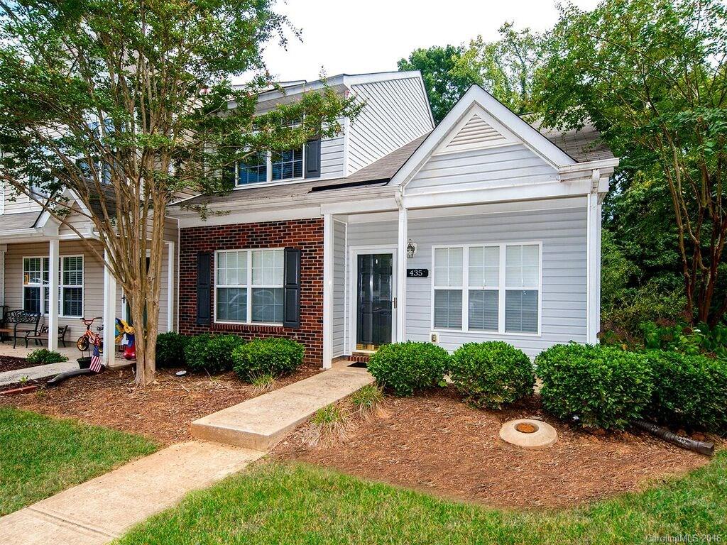 This townhome is a corner unit with lots of privacy and a huge backyard area.  The master is on the main and there are two bedrooms upstairs which share a bath.  The master is complete with closet, laundry room and en suite bath.  This townhome has been beautifully updated with new laminate, carpet and paint.  The kitchen is very functional with a peninsula and all black appliances.  There is a powder room right off the kitchen and a nice pantry.  All appliances are included, washer/dryer too.