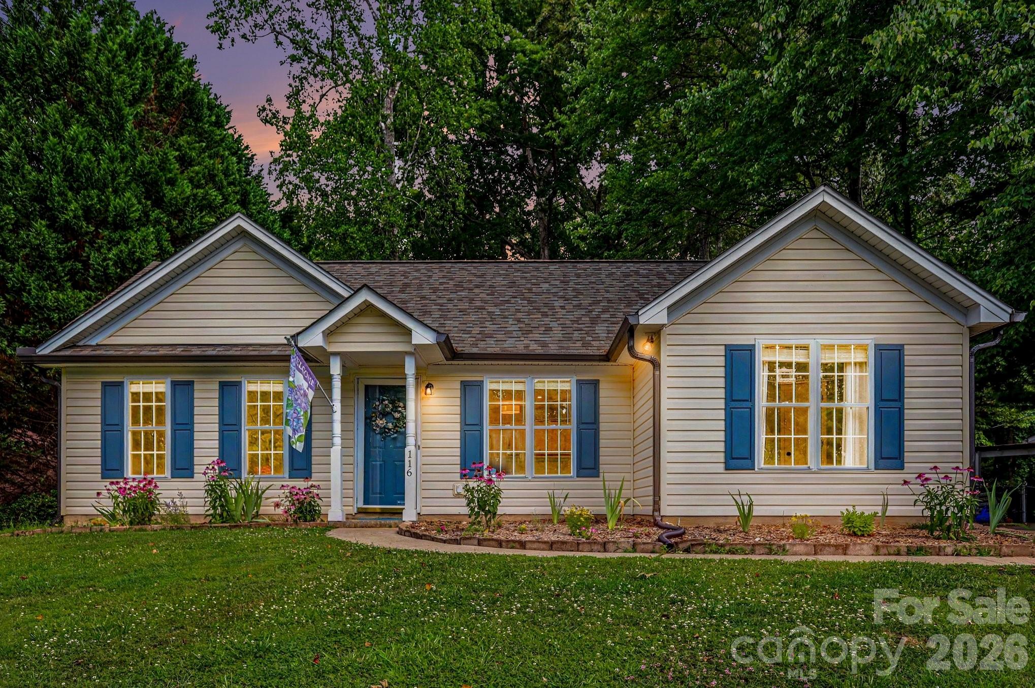 Charming, updated, and ideally located — welcome to 116 Julia Street in Mount Holly! This beautifully maintained one-story home offers a desirable split-bedroom floor plan with 3 bedrooms and 2 full baths. An open layout perfect for everyday living and entertaining. Stylish updates include a beautifully renovated primary bathroom and upgraded light fixtures throughout. With no HOA, a roof that is only 4 years old, and HVAC just 2 years old, this home gives buyers comfort, flexibility, and peace of mind. Located just 4 minutes from downtown Mount Holly and 8 minutes from the U.S. National Whitewater Center, you’ll love the easy access to dining, shops, outdoor recreation, and more. Move-in ready and full of value