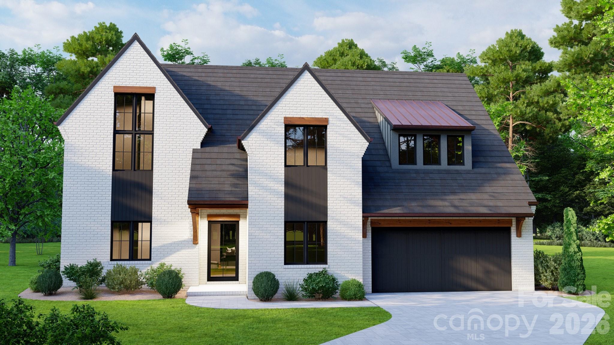 Home is under construction with an estimated completion of end of year, 2026. Roof is on, windows are in, rough-ins taking place! We would love to walk the home with you and share all about the home and the community. Depending on phase of construction, buyers can work side by side with our designer to select finishes (brick, floor color, paint color, counters, tile, fixtures, etc.) to create the home of their dreams! Welcome to The Courts of Prince Charles, an exclusive enclave of 10 new construction homes nestled in the heart of Foxcroft. Where modern comfort meets exquisite craftsmanship, these luxurious brick homes are engineered for a peacefully quiet interior—while offering unmatched convenience to everything the Foxcroft area has to offer. Designed with both elegance and function in mind, this home features a primary suite on the main level, hardwoods throughout, and an open-concept layout bathed in natural light. The stunning kitchen is a true chef’s dream, showcasing handmade white-painted maple cabinetry, designer lighting and finishes, gorgeous quartz countertops, and an oversized island with farmhouse sink. High-end Sub Zero and Wolf appliances elevate both everyday living and entertaining. Custom shelving in all closets, laundry rooms on both levels, Ply Gem Mira Series windows, and a fully foamed attic provide exceptional insulation, energy efficiency, and soundproofing. Enjoy outdoor living year-round on the covered back porch w/ fireplace, wired for sound and overlooking a professionally landscaped yard with full irrigation. Perfectly positioned across from Charlotte Country Day School and moments from Foxcroft East Shopping Center—home to Barrington’s—this prime location is also just minutes to Phillips Place, SouthPark Mall, Red Rocks Cafe, The Fresh Market, and the charming neighborhoods of Myers Park and Dilworth. Minutes to Uptown and Charlotte Douglas Airport. Lawn maintenance is included in the HOA, allowing for truly low-maintenance luxury living at it's best. Every detail has been thoughtfully considered—welcome home! *Square footage may vary on completed home. Please schedule a showing or visit one of our open houses at 8163 or 8159 Fairview Road to see finished SPEC homes and learn more about our community!