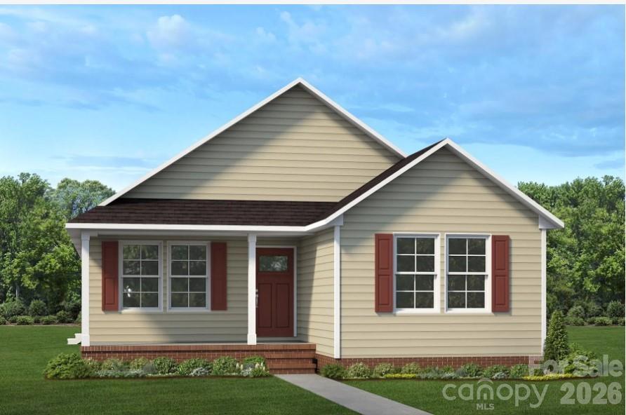 Discover the perfect opportunity to build your dream home or vacation retreat on this exceptional 1.3-acre, flat and partially cleared property. Situated just one row back from shores of Lake Rhodhiss, you'll enjoy the tranquility and natural beauty of lake living without the hustle and bustle of waterfront traffic. Just down the street, Castle Bridge Public Access provides easy access to Lake Rhodhiss. Create the life you’ve always dreamed of with this versatile and ideally situated gated community.

At 1615 heated square feet, the Edenton's open floor plan features three bedrooms and two baths. A large family room, spacious kitchen with island; creating a roomy, family friendly space. The large Owner’s Suite has a large walk in closet and a bathroom with plenty of room to move around. Optional second floor bonus room or Loft with a fourth bedroom and full bathroom.
Price includes lot, estimated /site work/permits, Edenton "C" base price. Lot listed under MLS#: 4147939 for $67000.