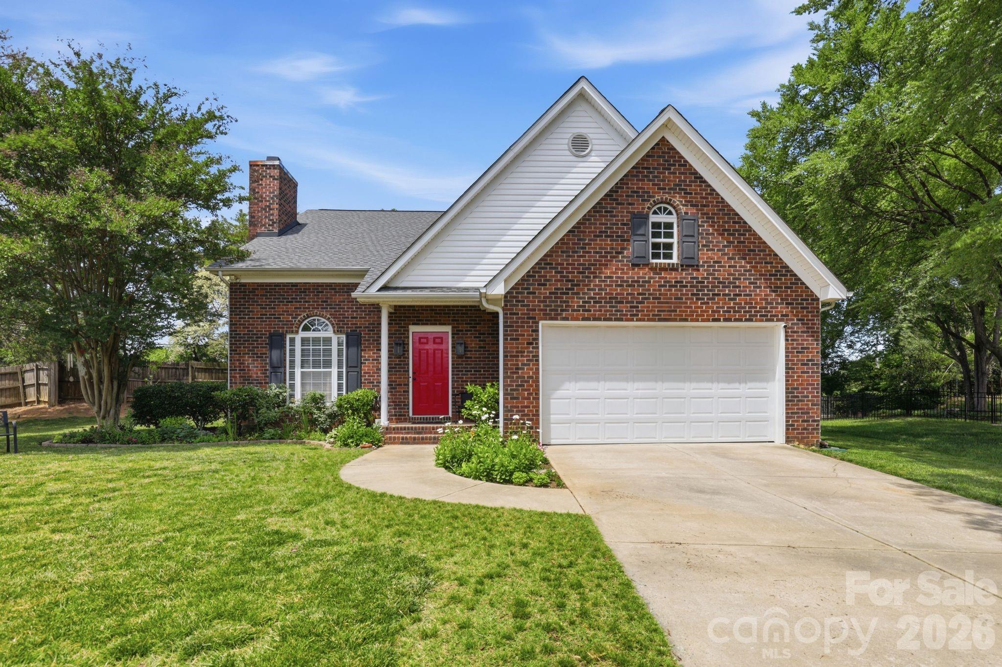 Welcome home to 2800 Wingfield Place. Tucked away on a private cul-de-sac in the Cameron Wood neighborhood, a highly convenient South Charlotte location, this beautifully maintained 4-bedroom home offers a warm, inviting feel from the moment you walk in. Gorgeous dark hardwoods run throughout the main level, adding both character and elegance to the living spaces. PRIMARY SUITE on the MAIN floor provides everyday comfort and convenience, complete with a spacious walk-in closet and functional layout. The BRIGHT KITCHEN is filled with natural light and thoughtfully finished with both above- and under-cabinet lighting, creating a clean, welcoming space for cooking, entertaining, or simply enjoying a quiet morning at home. Upstairs, the additional bedrooms provide flexibility for guests, home office space, hobbies, or growing households, while the WALK-IN ATTIC STORAGE gives the kind of practical storage space buyers are always searching for. Enjoy quick convenience to so much, including Carolina Place Mall, I-485, grocery, dining, and most of your everyday needs. A rare opportunity to own a home that combines charm, functionality, and location all in one package.
