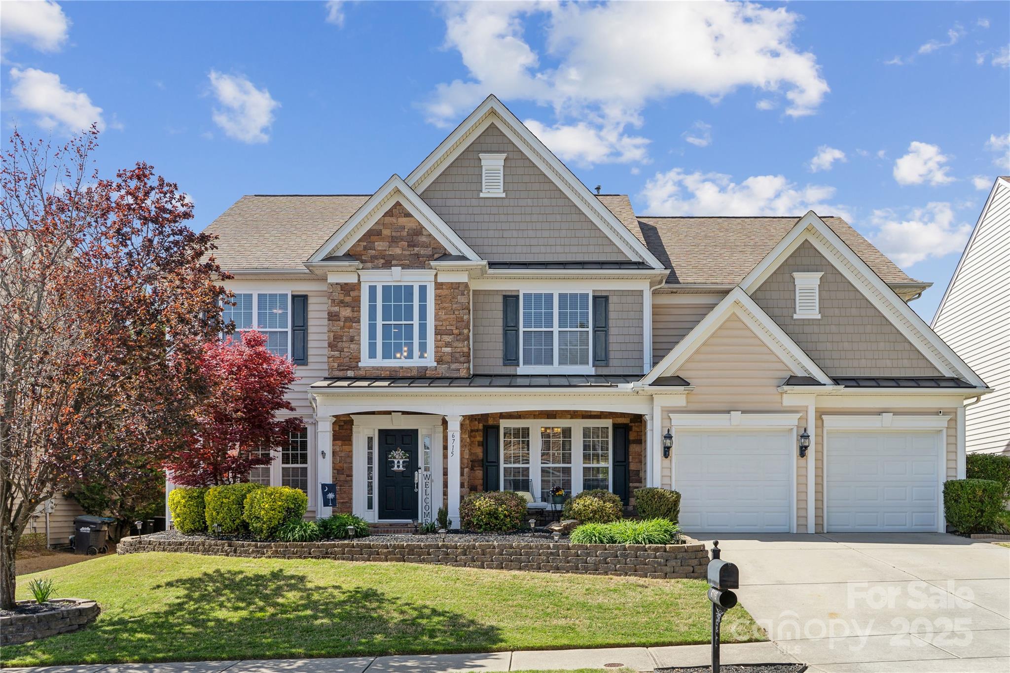 This pristine home is move-in-ready in the Belair community! The heart of the home is a gorgeous white kitchen featuring a large island, quartz countertops, marble backsplash, custom hood vent, farmhouse sink & SS appliances—a showstopper! The grand living room boasts soaring ceilings and elegant wainscoting. The main floor offers a dining room with coffered ceilings, a private office with French doors, & a guest bedroom with full bath. Enjoy new flooring, fresh repose gray paint, and a stunning double staircase. Upstairs, the massive primary suite includes a private sitting area, wet bar, ensuite with double sinks, soaking tub, separate shower & an expansive walk-in closet. Secondary bedrooms include a jr suite with an attached bath plus a Jack-and-Jill layout. Step outside to an entertainer’s dream backyard w/ a granite bar, covered patio, firepit, pavers & a new privacy fence. Don’t miss this incredible home. BACK ON MARKET NO FAULT OF SELLERS due to unfortunate buyer circumstance.