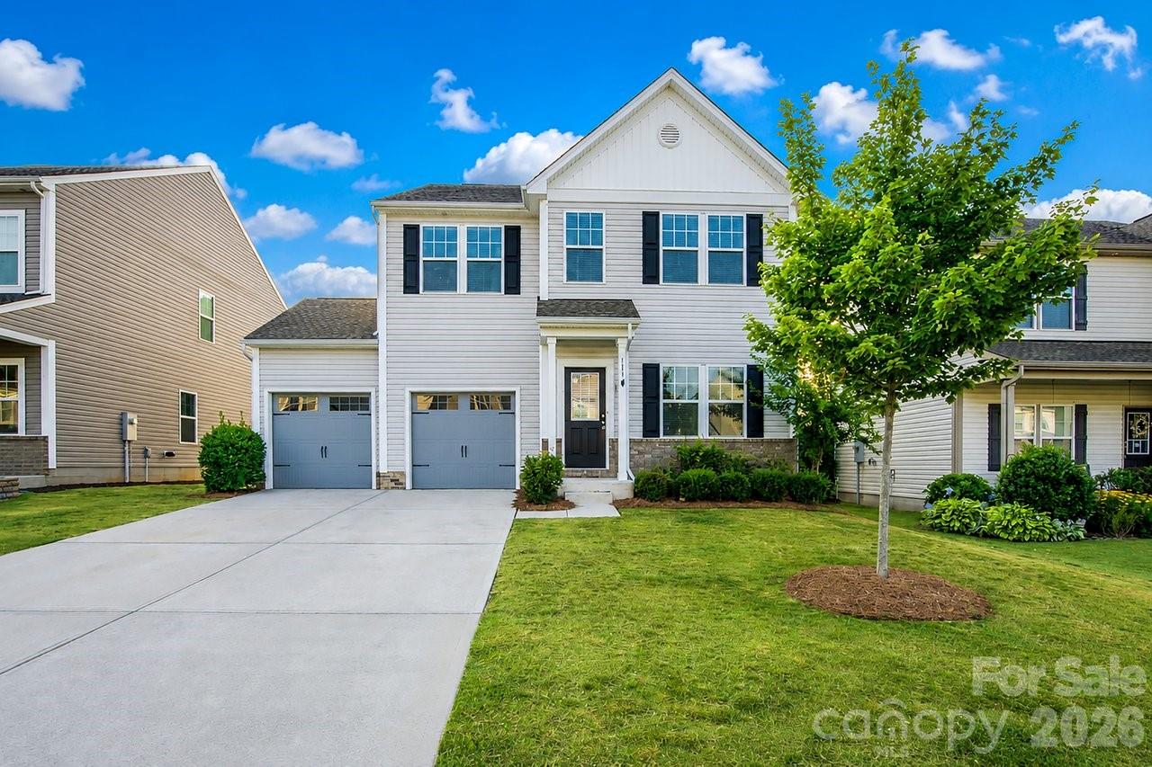 Move-in ready and beautifully maintained, this 4 Bedroom, 2.5 Bath home in Sutter’s Mill offers over 2,300 square feet of thoughtfully designed living space with stylish upgrades and everyday functionality. Added value includes the refrigerator, washer, and dryer conveying with the home.

The main level features an open layout with flexible living spaces, including a dedicated study ideal for work, hobbies, or additional living needs, plus separate dining, upgraded luxury vinyl flooring and abundant recessed lighting throughout the main living areas. The Kitchen showcases staggered cabinetry, granite countertops, subway tile backsplash, stainless steel appliances, undermount sink, and upgraded hardware with ample storage.

Upstairs, enjoy a spacious Primary Suite featuring an upgraded shower, dual vanity, granite surfaces, and a large walk-in closet, along with three additional bedrooms, a full hall bath, and convenient second-floor laundry. Outdoor living is enhanced by the expanded rear patio. The backyard boasts a rear setting adjacent to a walking trail for added openness and outdoor enjoyment.
