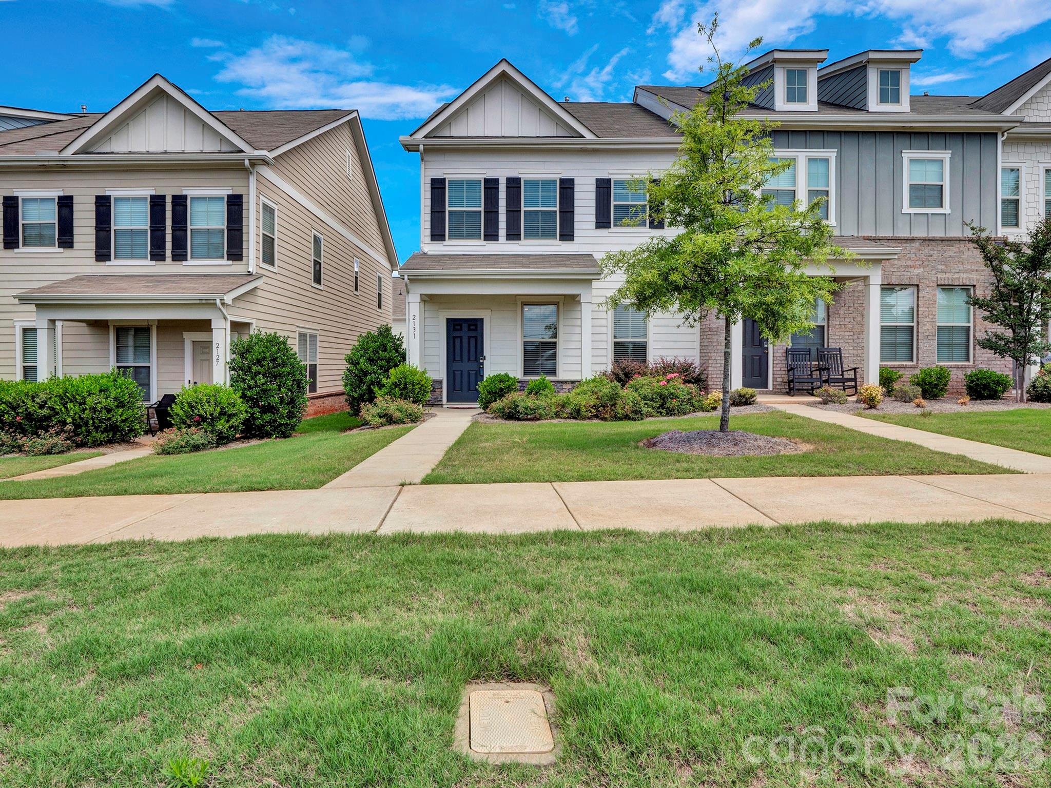 Stunning End-Unit Townhome Loaded with Upgrades! This beautifully maintained, move-in-ready home features 3 spacious bedrooms, 2.5 baths, and a 2-car garage, offering a thoughtfully designed layout ideal for both everyday living and entertaining. The open-concept main level includes a large, inviting family room that flows into the kitchen with granite countertops, a breakfast bar, stainless steel appliances, a gas range, and under-cabinet lighting. The primary suite offers two walk-in closets and a private bath. Each additional bedroom also includes its own walk-in closet, providing an exceptional total of four walk-in closets—rare in townhomes. Perfectly located in one of Matthews’ most desirable areas, the home is just minutes from shopping, dining, and major healthcare facilities, combining convenience, comfort, and value.

A standout feature is the assumable loan opportunity, giving qualified buyers the potential for a lower interest rate of 3.25% and significant long-term savings in today’s market!