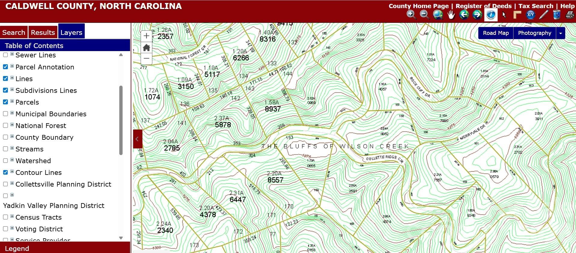 The Bluffs of Wilson Creek - Land