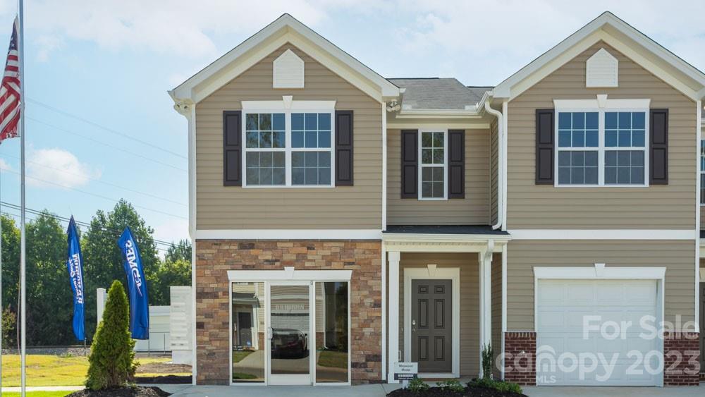 MOVE IN READY - The Maywood is a 2-story/3 Bedroom/2.5 Bath/ 1 Car garage townhome in 1,429 square feet. This home features an elegant foyer leading to the open concept Dining & Family Room area with LVP flooring throughout the entire home. The Kitchen area features an island, pantry, shaker style cabinets & ample counter space w/covered patio off the Kitchen area. Upstairs the Primary bedroom suite includes a vaulted ceiling, a private bath w/linen closet & a separate walk-in closet. Two additional bedrooms share the hall bath. The upper hallway has a laundry area. Quality materials and workmanship throughout, superior attention to detail, plus a one-year builder’s warranty and 10-year structural warranty is provided. *Photos are Representative*