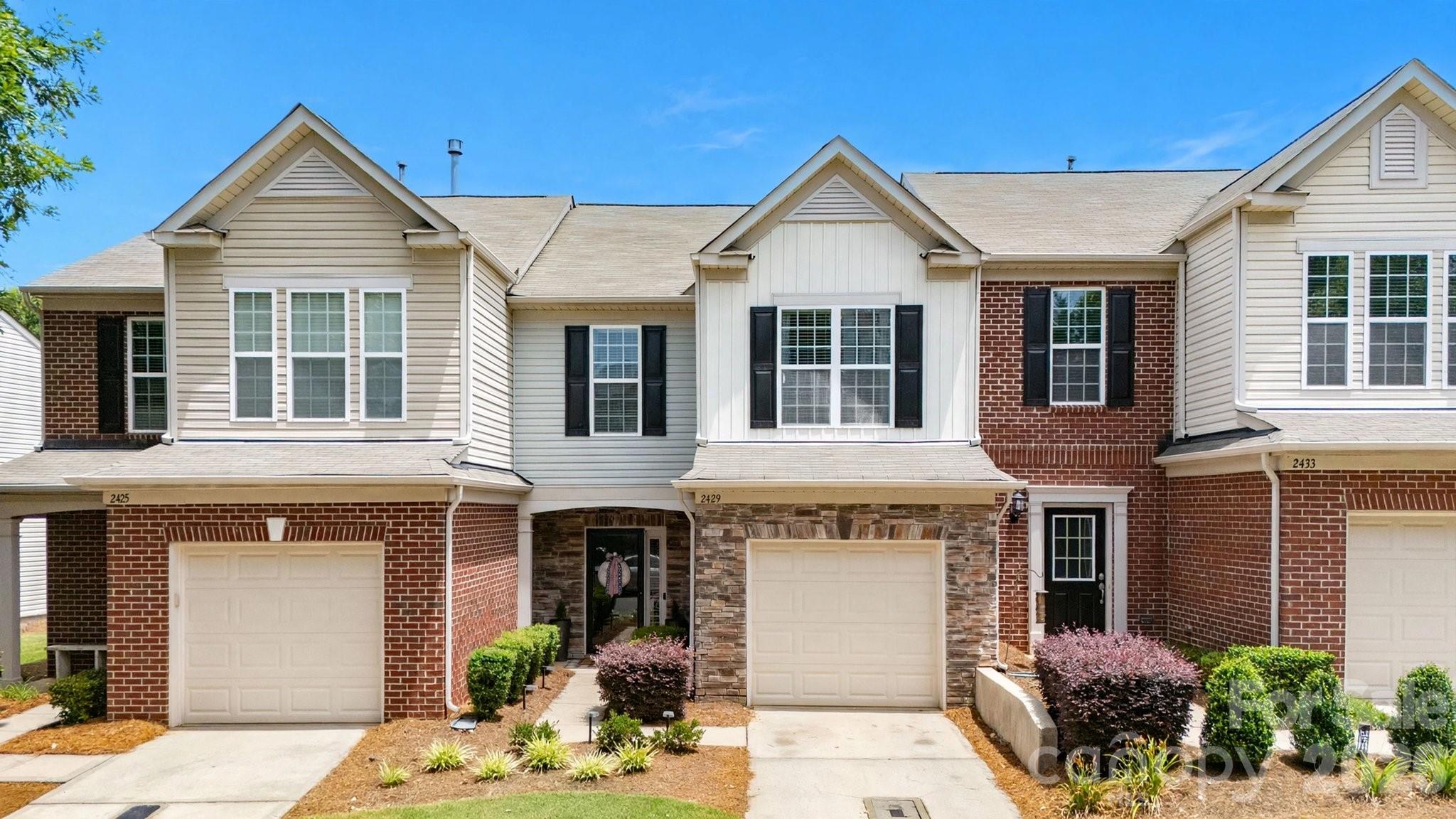 Beautifully maintained townhome in the highly desirable Park South Station community. This move-in-ready home offers approximately 1,528 square feet with and open floor plan, high ceilings, primary bedroom includes custom built- in closet, beautiful flooring, and a cozy fireplace. The updated kitchen features granite countertops, stainless steel appliances and abundant cabinetry. Enjoy a private fenced backyard, one-car garage, and a new HVAC installed in 2025. Community amenities include a pool, clubhouse, dog park, playground, and fitness center. Conveniently located just minutes from Southpark's premier shopping, dining and entertainment, this home offers the perfect blend of comfort, style and low-maintenance living. Best priced listing in the neighborhood.